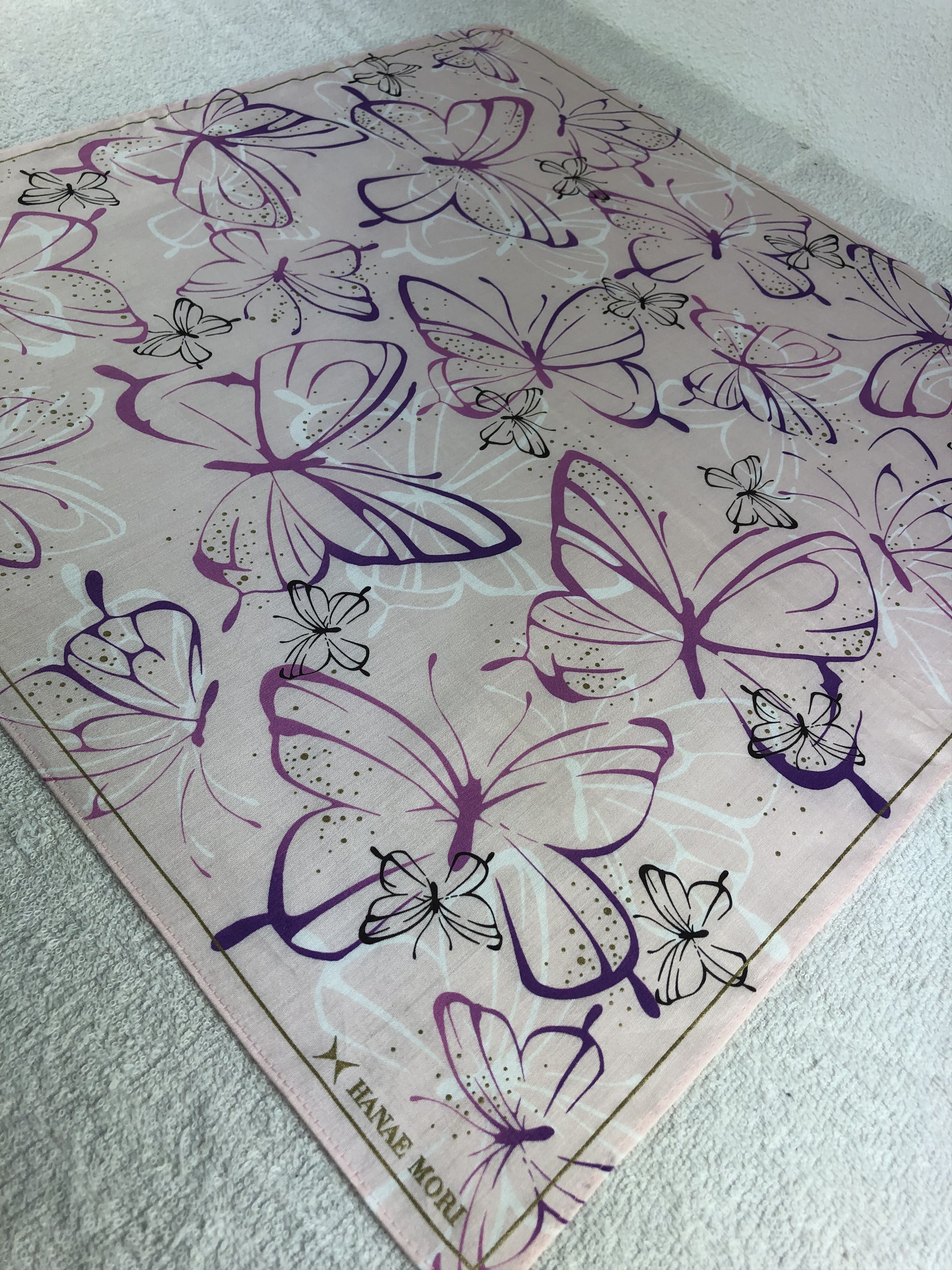 Hanae Mori Hanae Mori Handkerchief / Bandana / Neckerchief C013 Size ONE SIZE - 4 Thumbnail