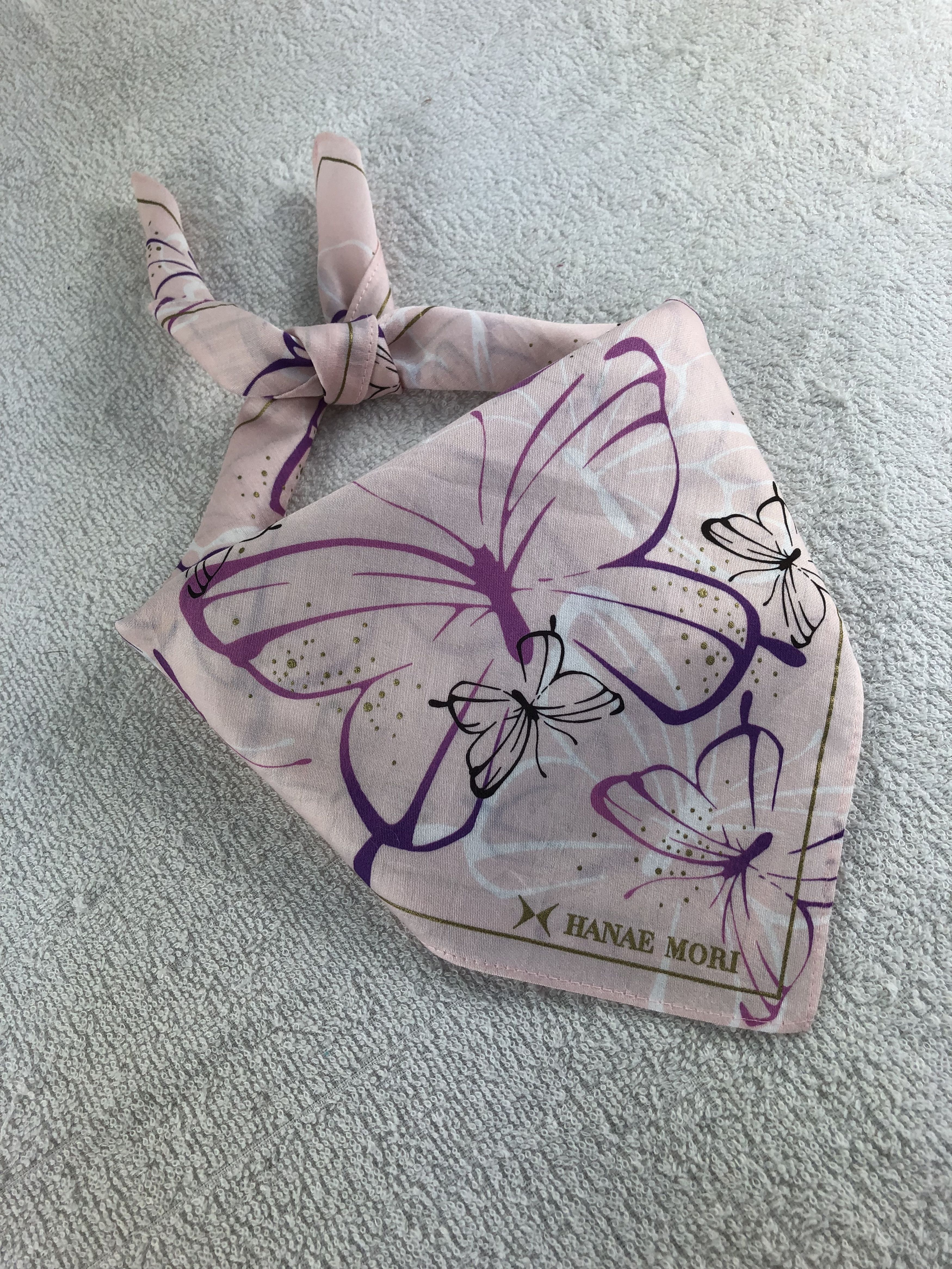 Hanae Mori Hanae Mori Handkerchief / Bandana / Neckerchief C013 Size ONE SIZE - 2 Thumbnail