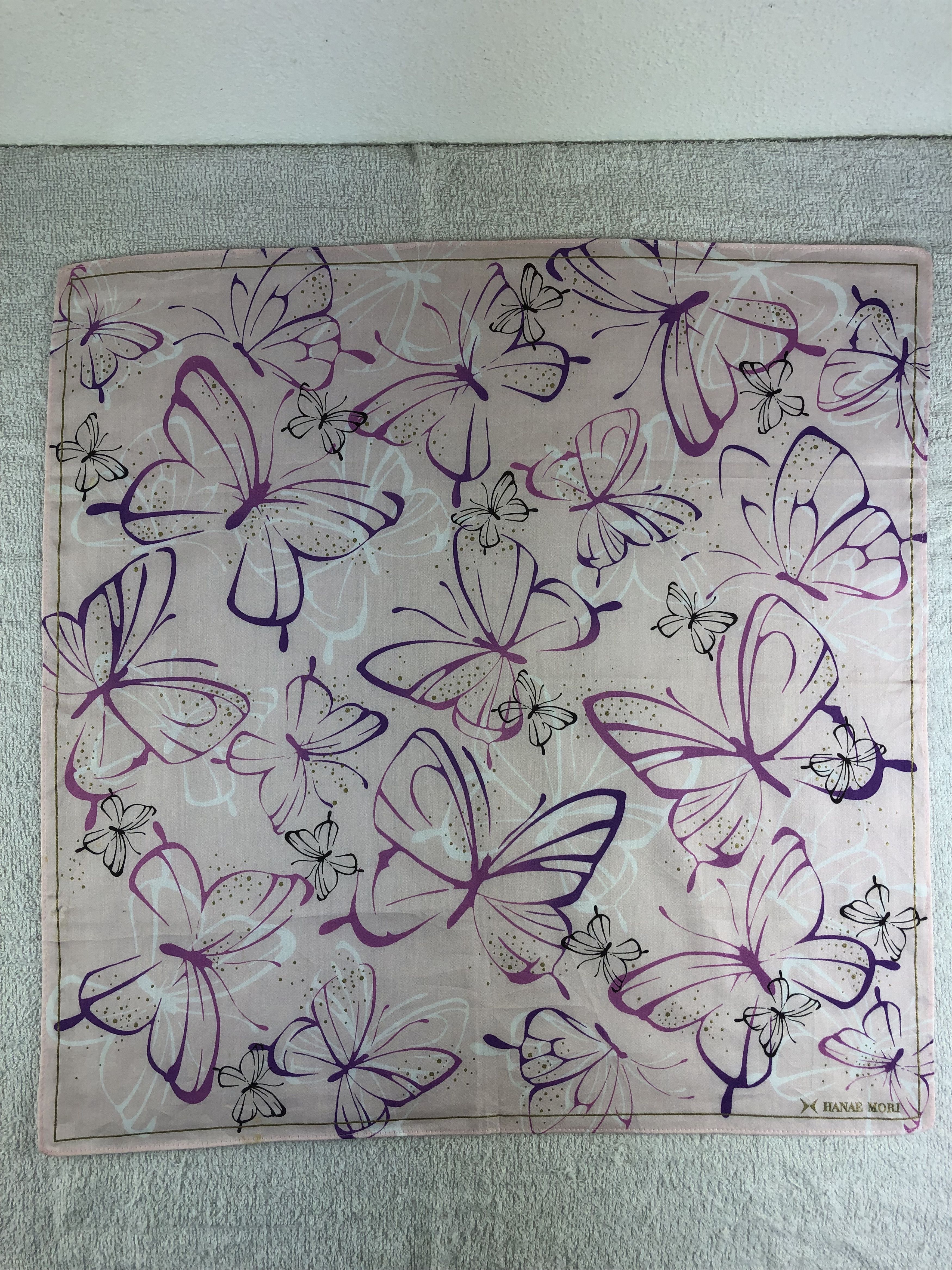 Hanae Mori Hanae Mori Handkerchief / Bandana / Neckerchief C013 Size ONE SIZE - 3 Thumbnail
