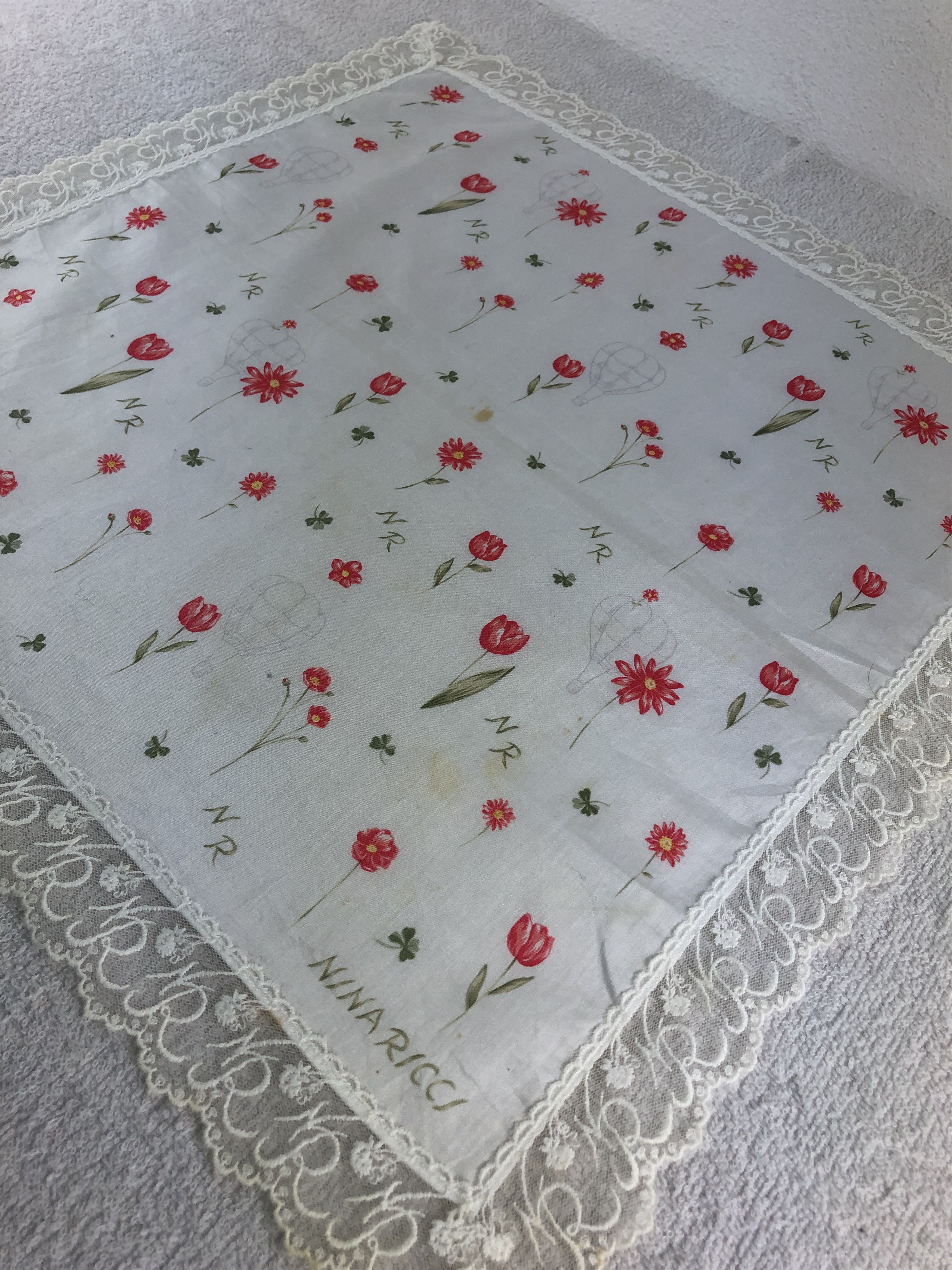 Nina Ricci Nina Ricci Handkerchief / Bandana / Neckerchief C018 Size ONE SIZE - 4 Thumbnail