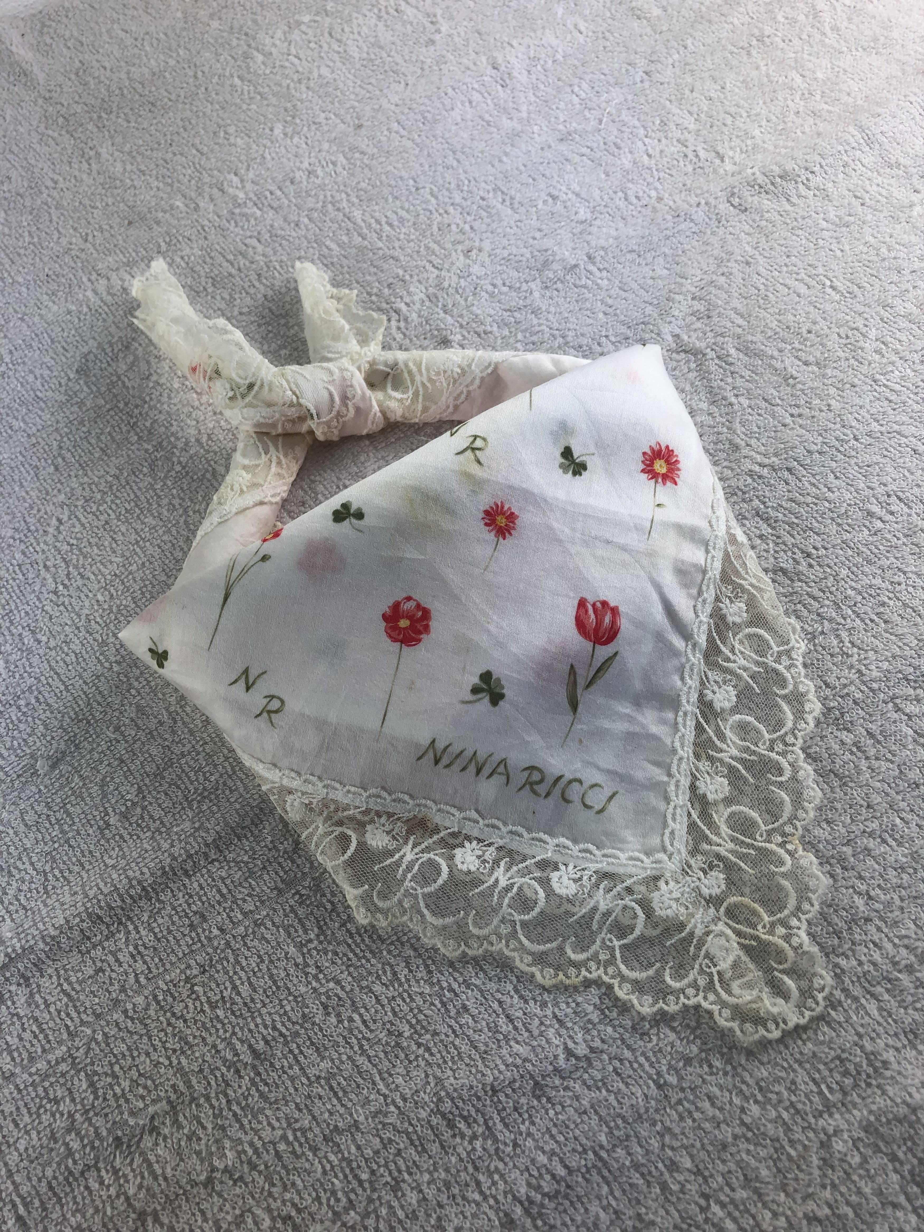 Nina Ricci Nina Ricci Handkerchief / Bandana / Neckerchief C018 Size ONE SIZE - 2 Thumbnail