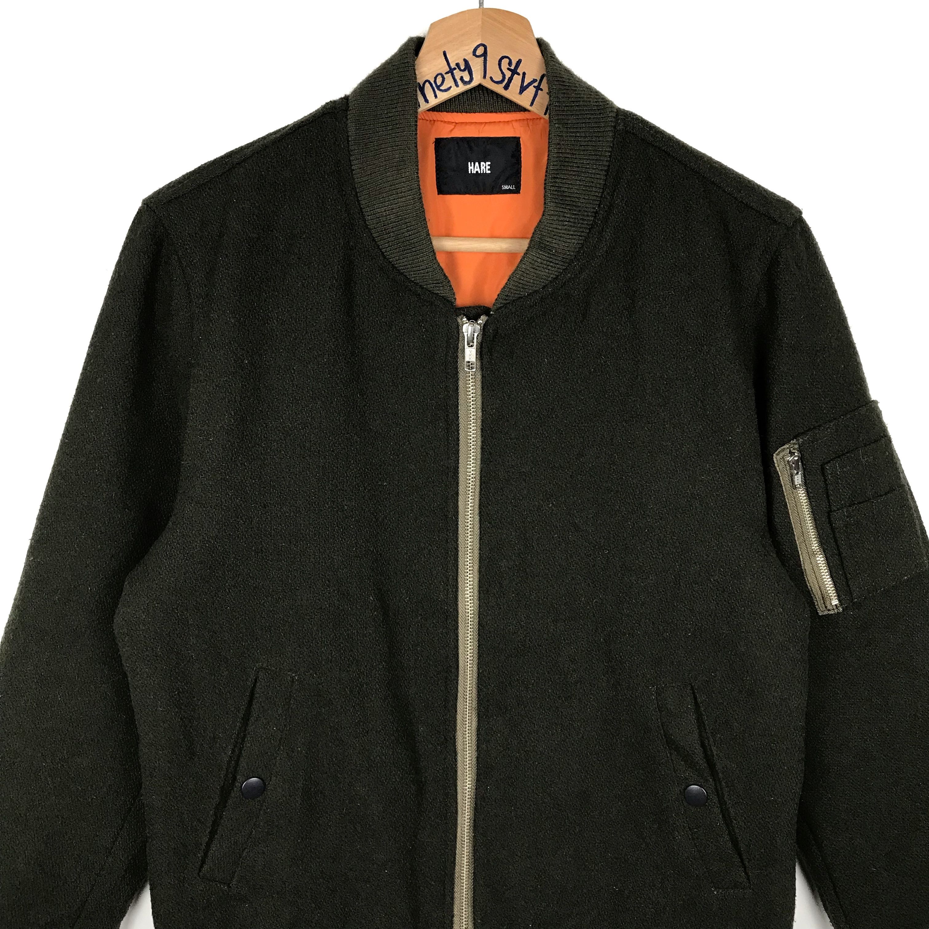 HARE Last Drop‼️ Hare Wool Bomber Jacket Size US S / EU 44-46 / 1 - 3 Thumbnail