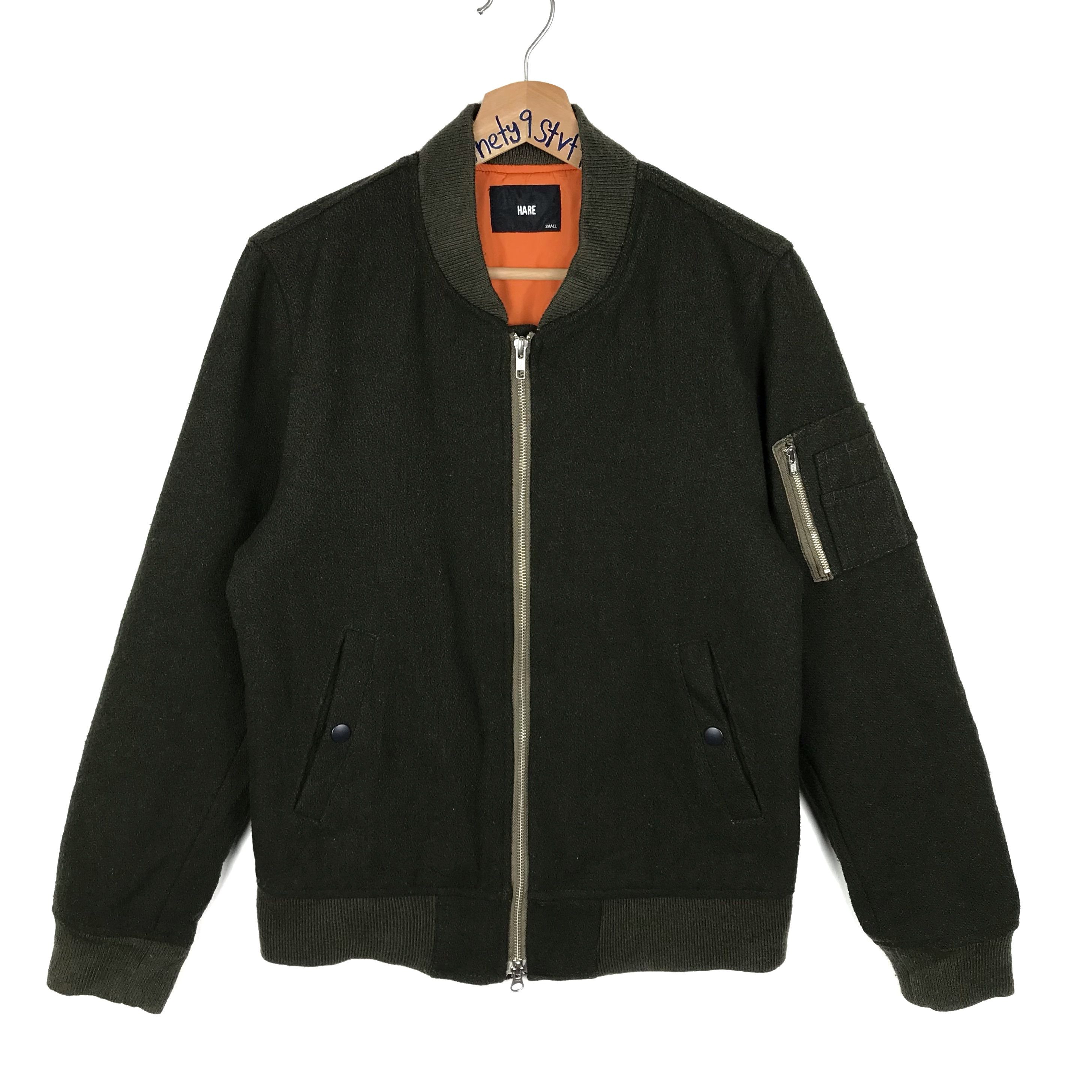 HARE Last Drop‼️ Hare Wool Bomber Jacket Size US S / EU 44-46 / 1 - 1 Thumbnail