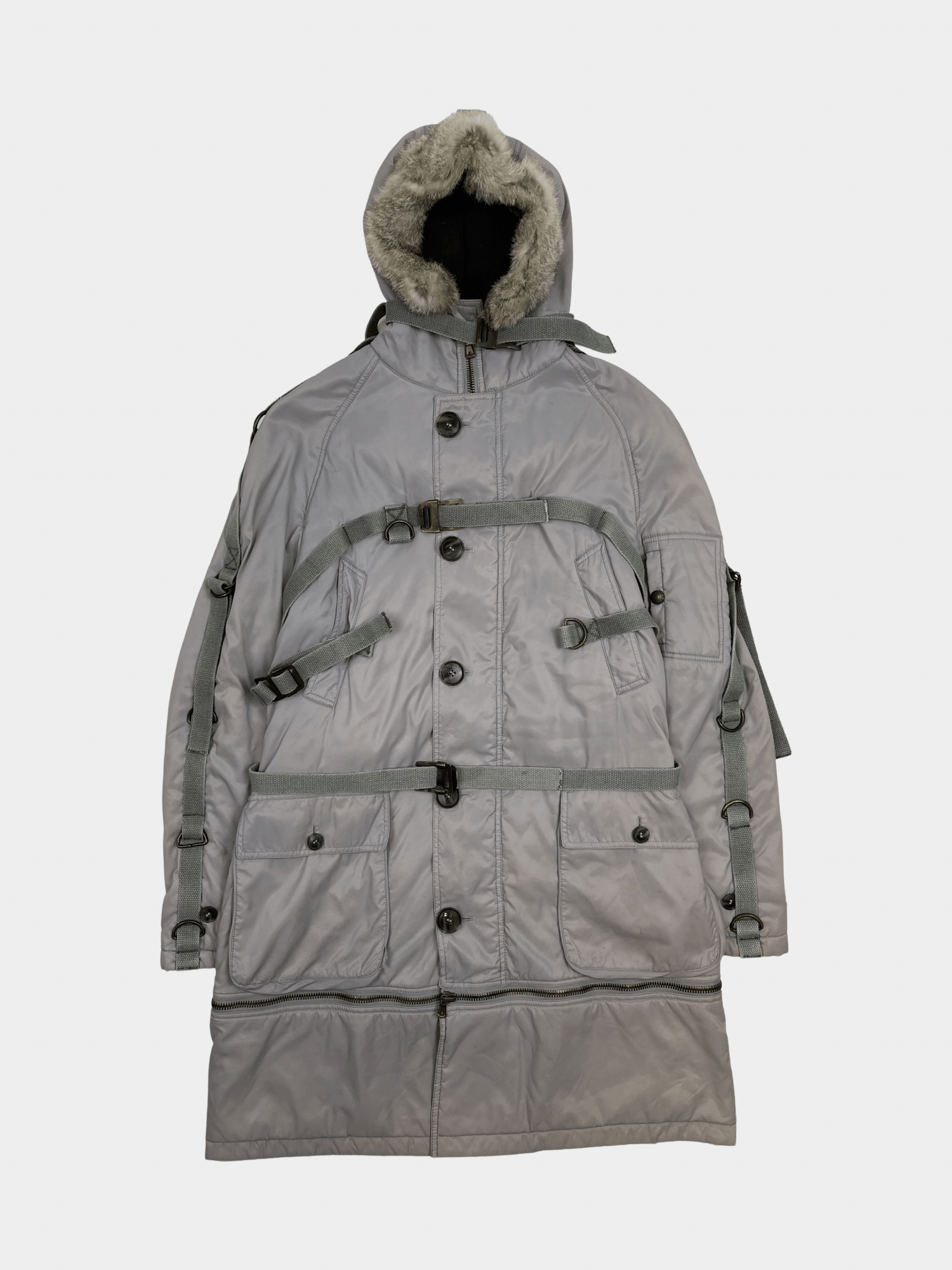 Dolce & Gabbana AW2003 Bondage Eskimo Parka Jacket Size US S / EU 44-46 / 1 - 1 Thumbnail