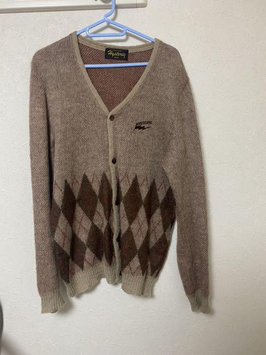 Hysteric Glamour Argyle Mohair Knit Cardigan | Grailed Hysteric Glamour Argyle Mohair Knit Cardigan | Grailed