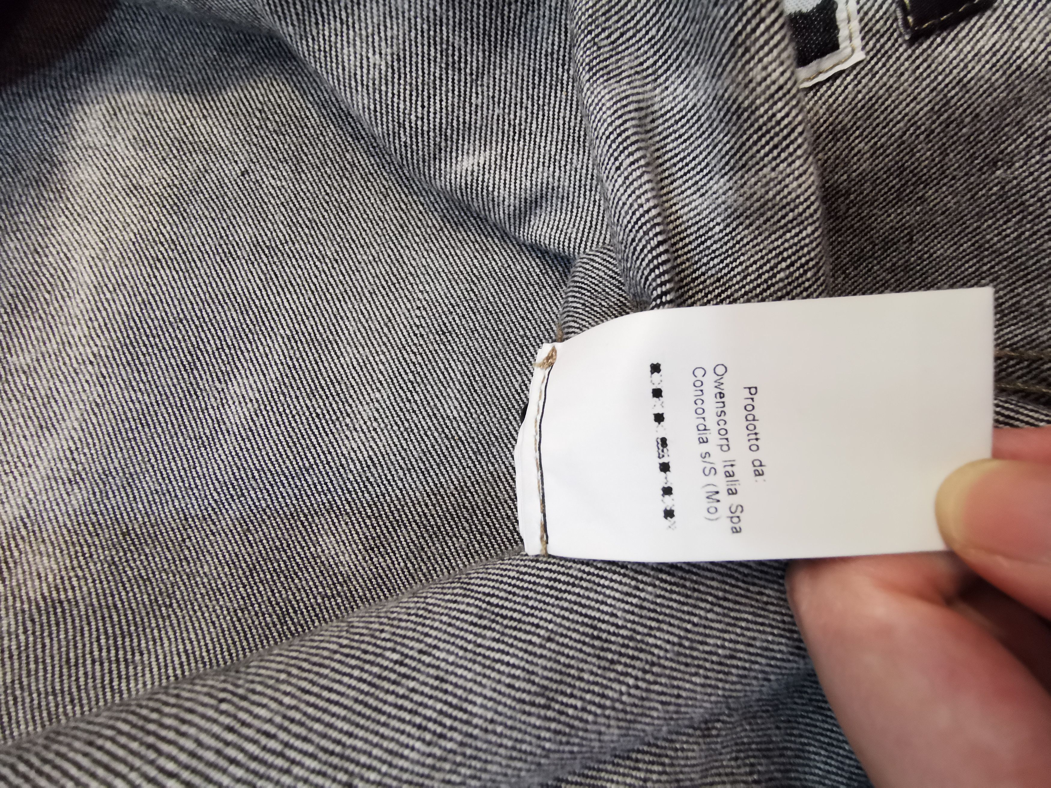Rick Owens RICK OWENS BLEACHED VOMIT DENIM JACKET Size US S / EU 44-46 / 1 - 10 Thumbnail