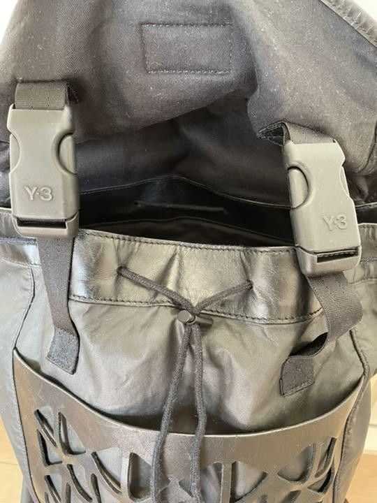 Y-3 × Yohji Yamamoto Perforated Crossbody Backpack Size ONE SIZE - 8 Thumbnail