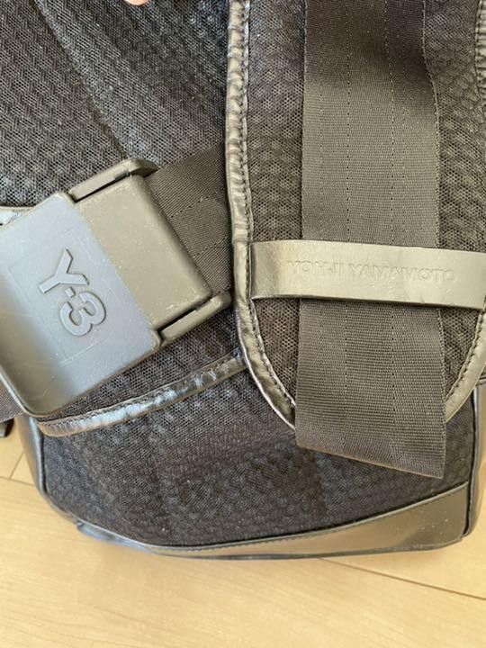 Y-3 × Yohji Yamamoto Perforated Crossbody Backpack Size ONE SIZE - 6 Thumbnail