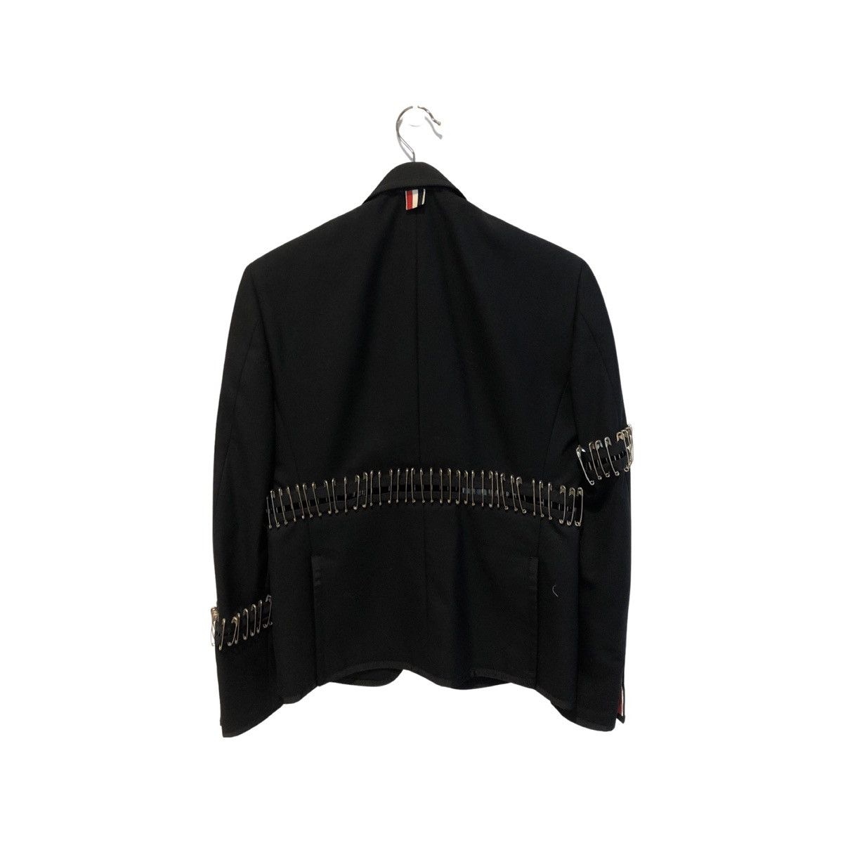Thom Browne Thome Browne FW12 Safety Pin Blazer Size US S / EU 44-46 / 1 - 3 Thumbnail