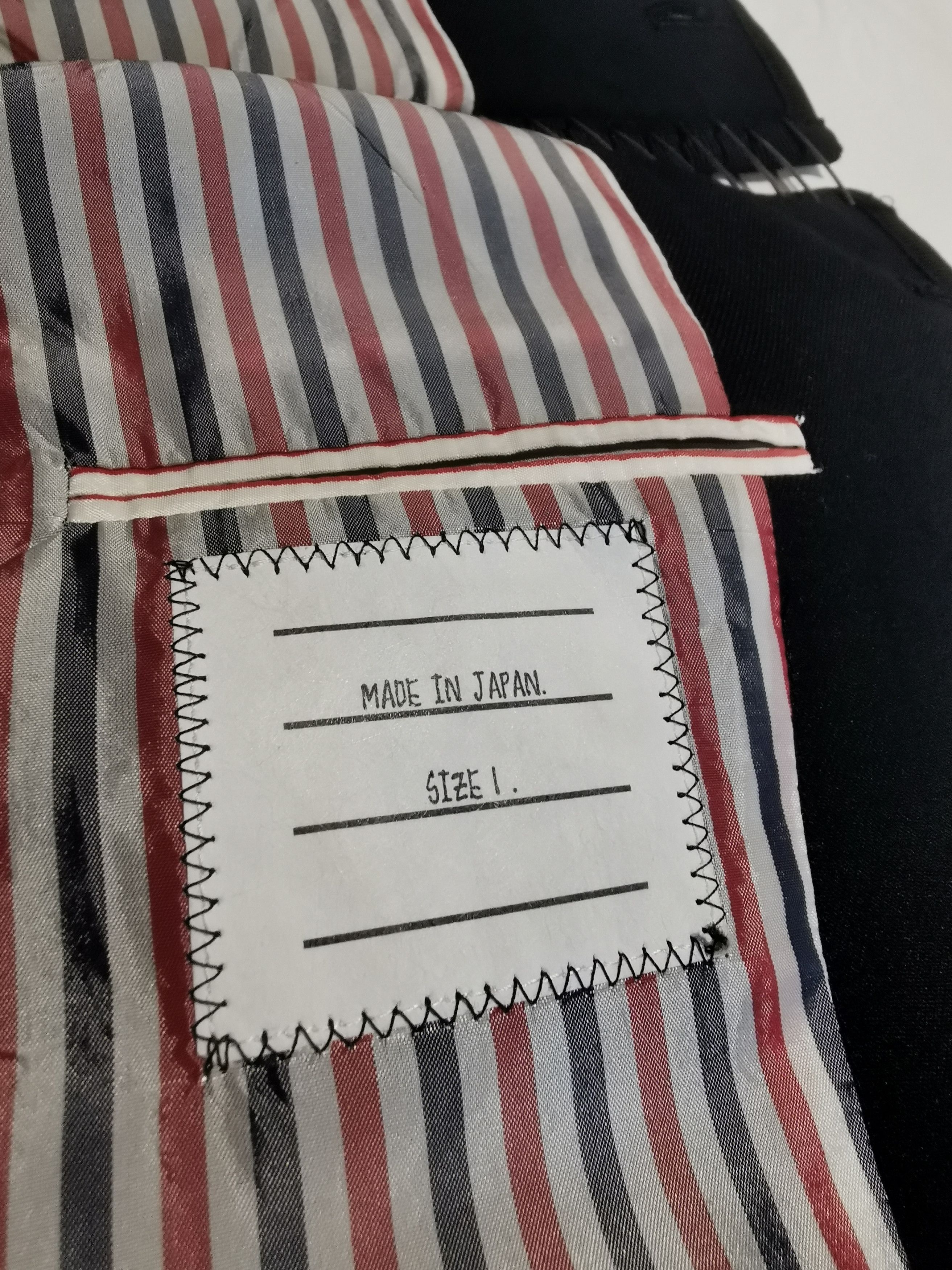 Thom Browne Thome Browne FW12 Safety Pin Blazer Size US S / EU 44-46 / 1 - 8 Thumbnail