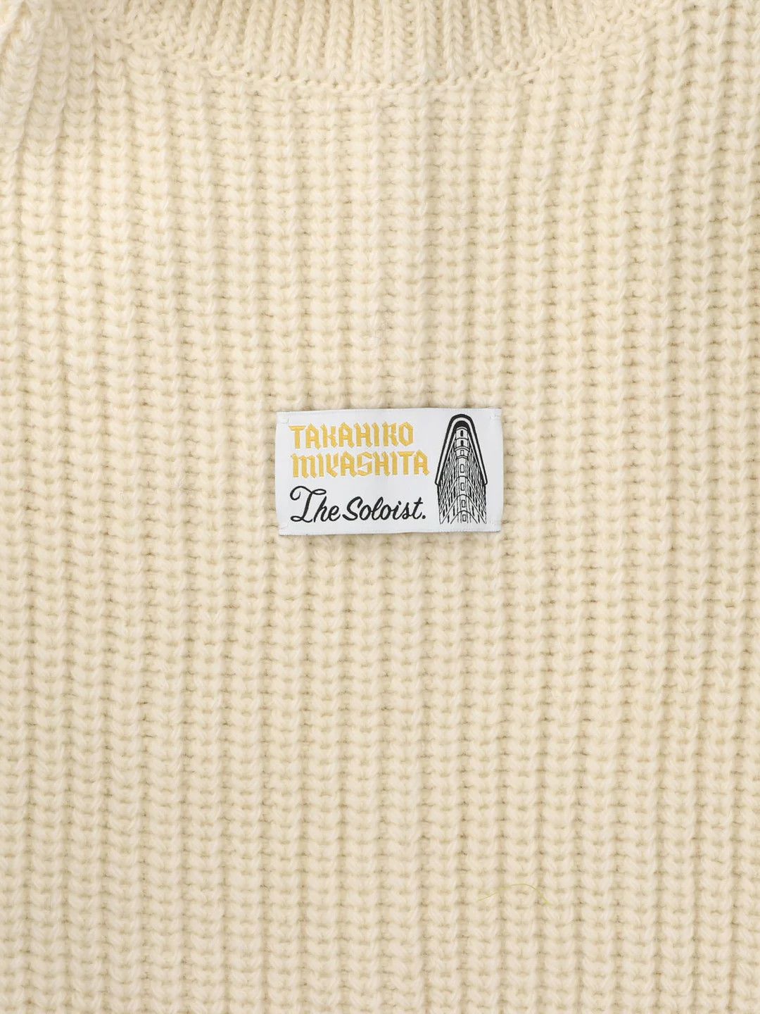 Takahiromiyashita The Soloist. TAKAHIROMIYASHITATheSoloist. aran pattern balaclava. Size ONE SIZE - 3 Thumbnail