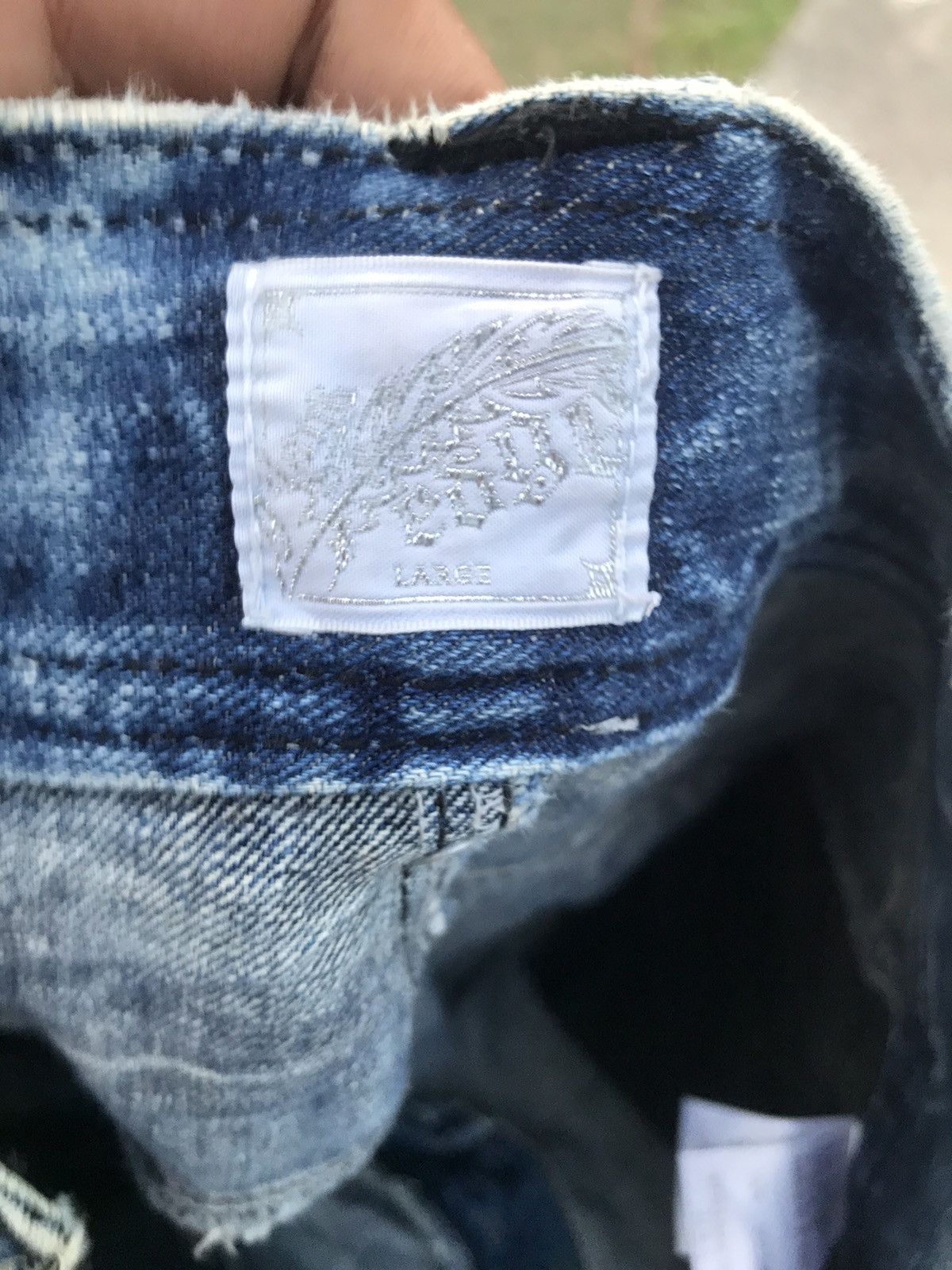 Japanese Brand Japanese brand patches denim pants jeans distressed Size US 32 / EU 48 - 5 Thumbnail