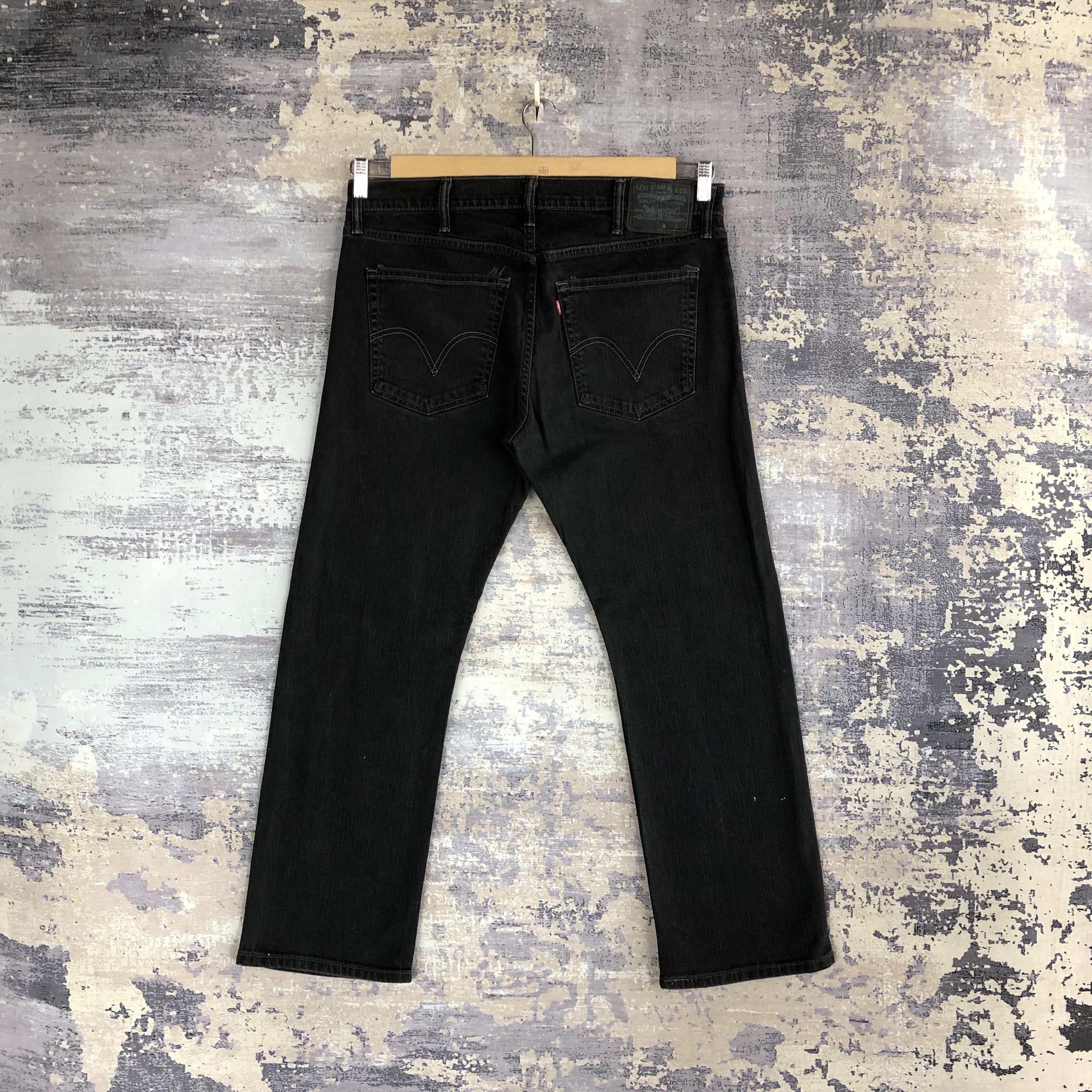 Levi's × Vintage Vintage Levis Black Jeans Levi's 514 Denim Pants BS46768. Size US 36 / EU 52 - 2 Thumbnail