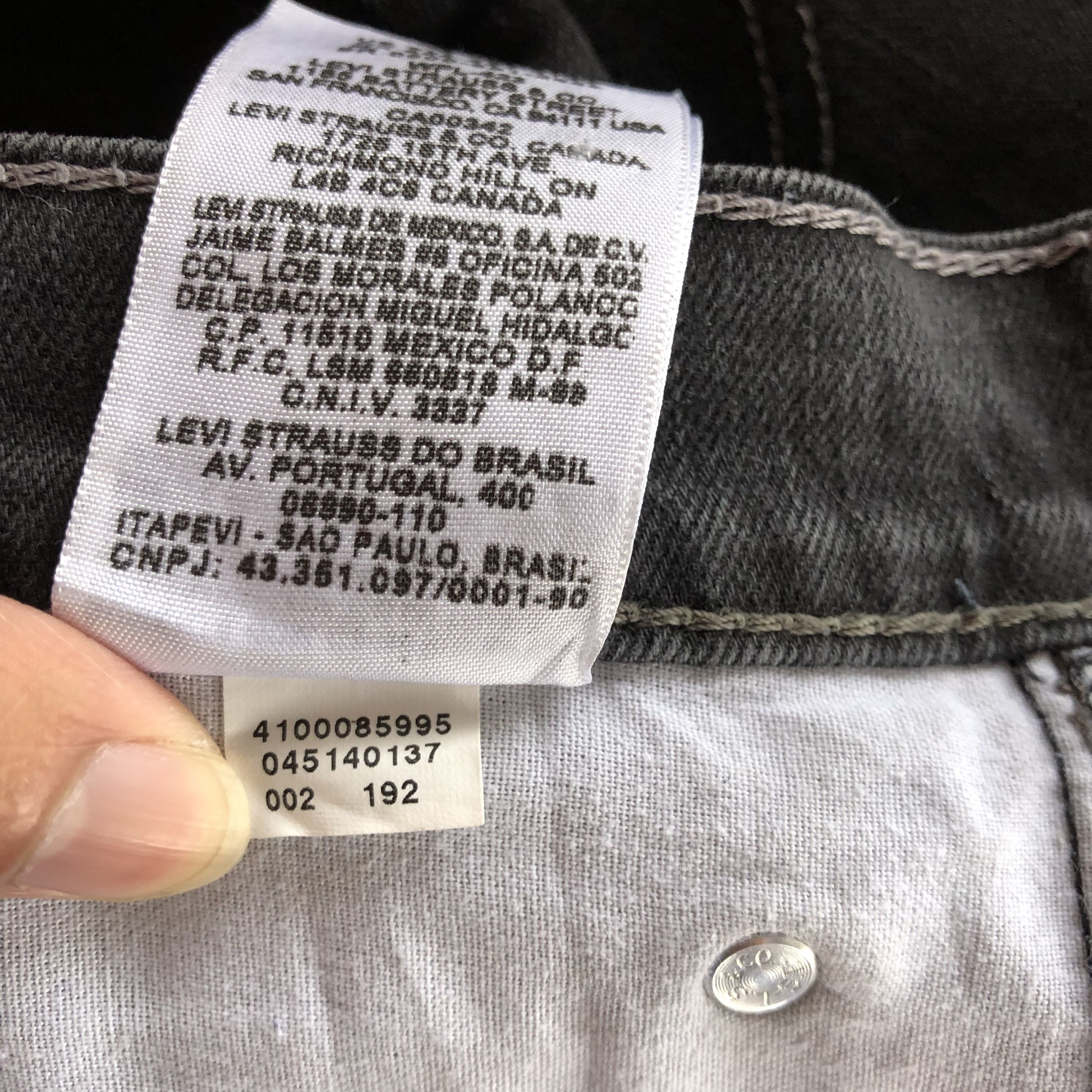 Levi's × Vintage Vintage Levis Black Jeans Levi's 514 Denim Pants BS46768. Size US 36 / EU 52 - 10 Thumbnail