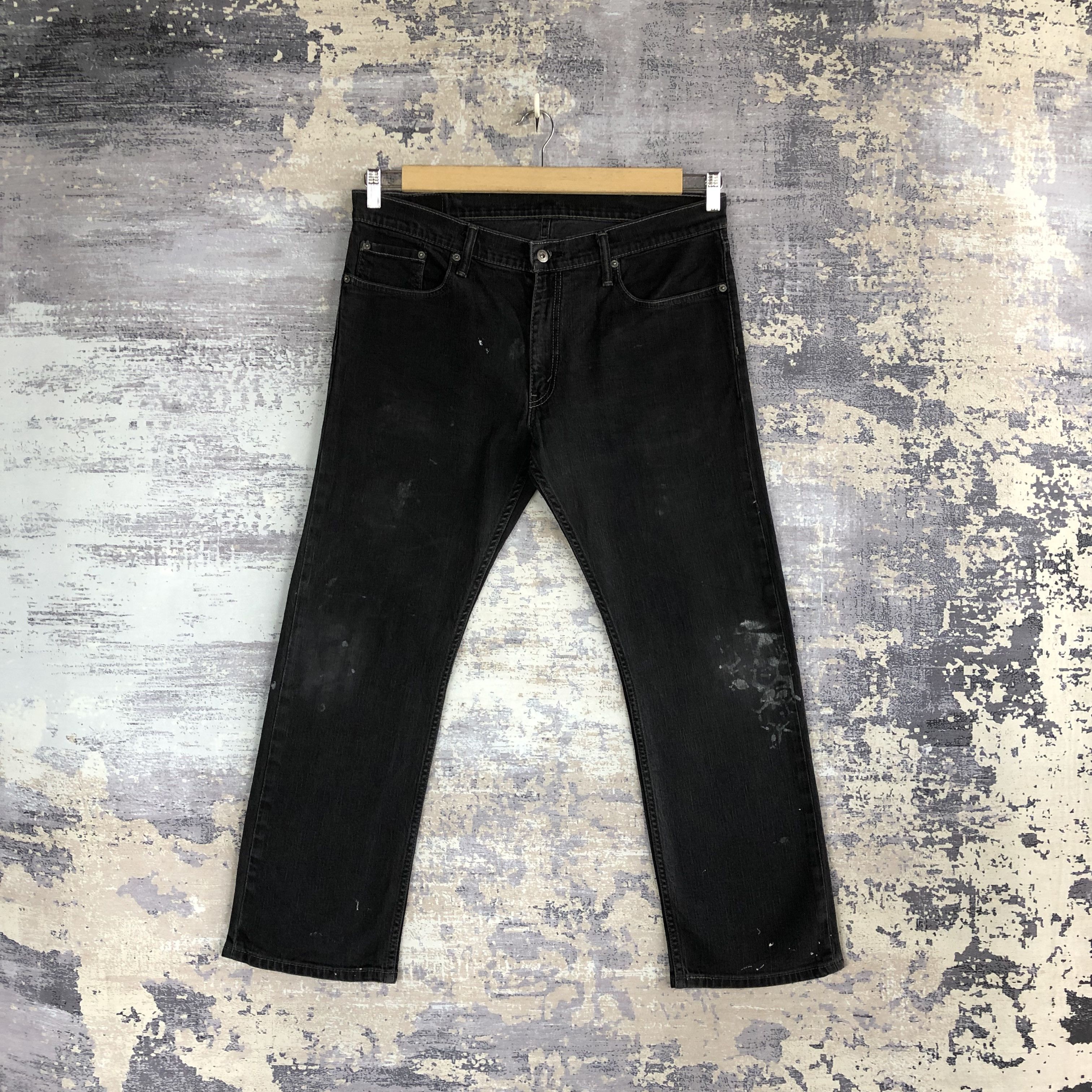 Levi's × Vintage Vintage Levis Black Jeans Levi's 514 Denim Pants BS46768. Size US 36 / EU 52 - 1 Thumbnail