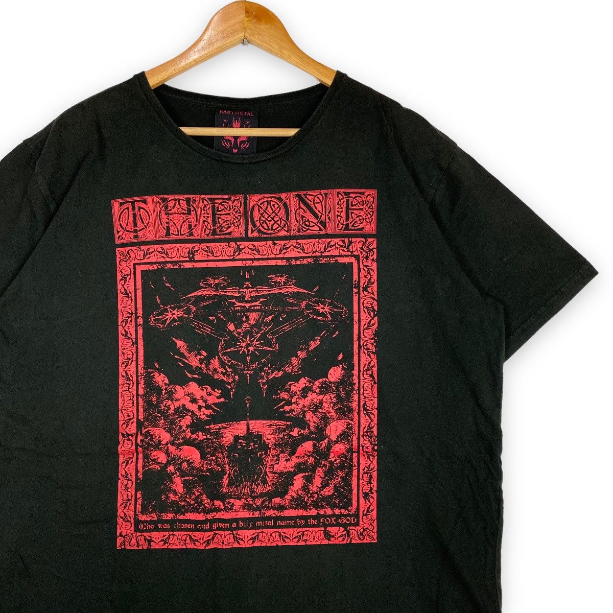 Band Tees Japanese Band BABYMETAL The One Album Promo Tour Tee Size US XL / EU 56 / 4 - 2 Thumbnail