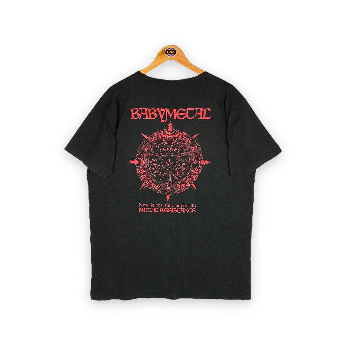 Band Tees Japanese Band BABYMETAL The One Album Promo Tour Tee Size US XL / EU 56 / 4 - 6 Thumbnail