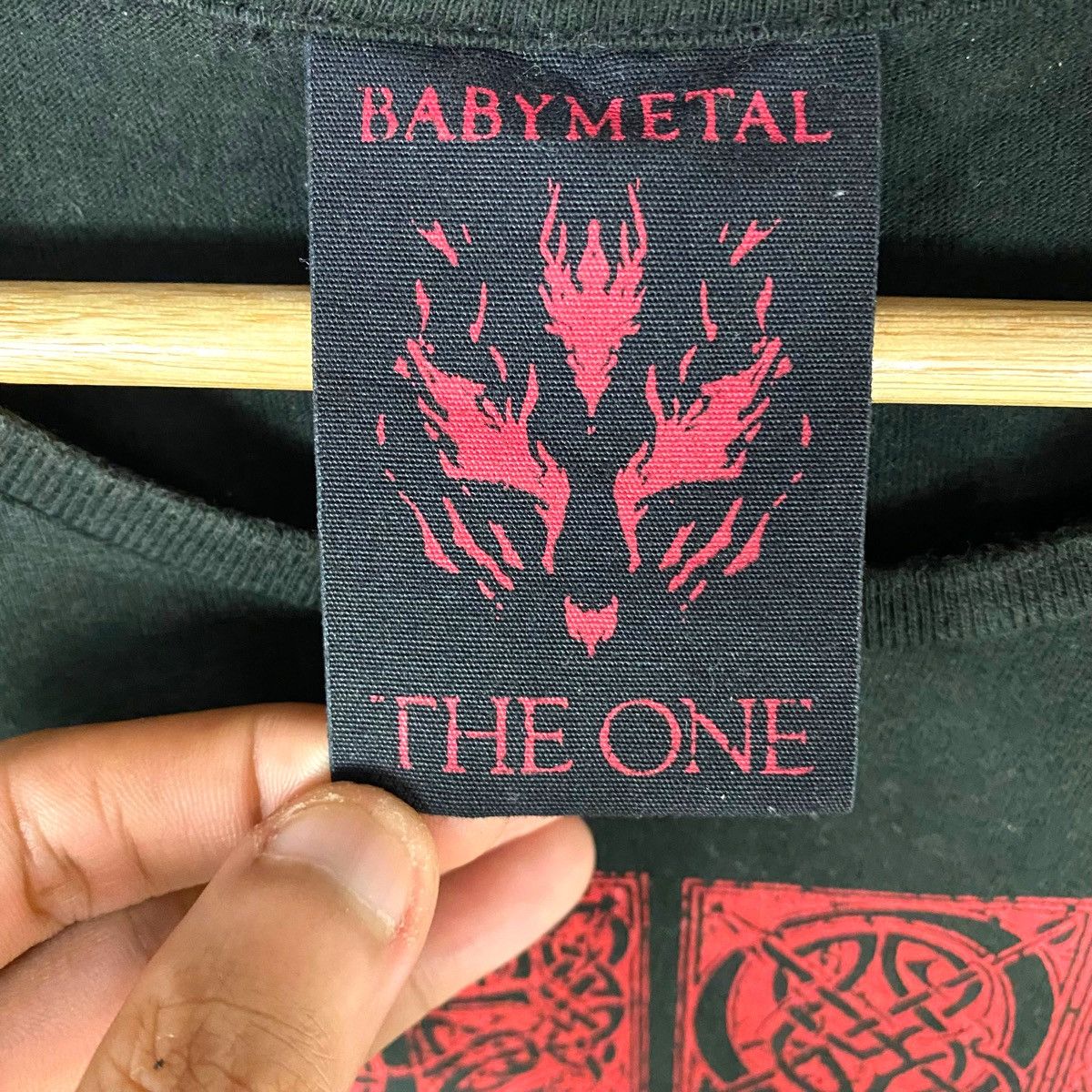 Band Tees Japanese Band BABYMETAL The One Album Promo Tour Tee Size US XL / EU 56 / 4 - 8 Thumbnail