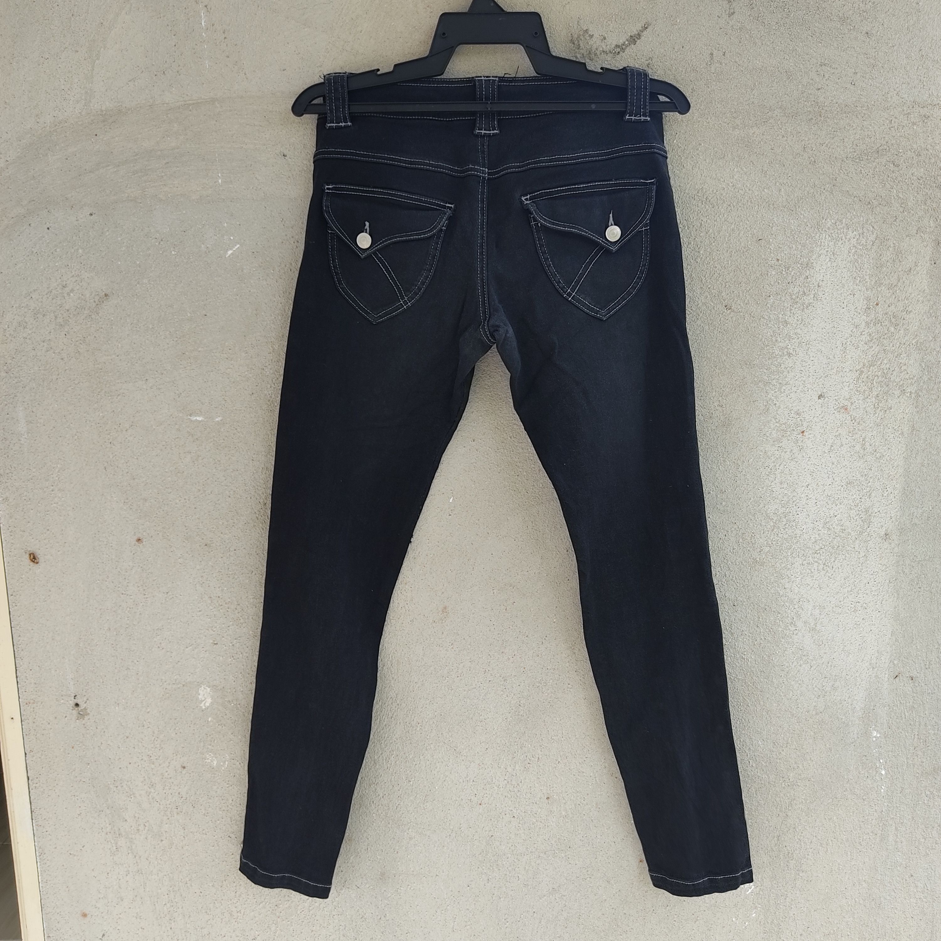 Japanese Brand Algonquins Seditionaries Skull Patch Stud Multipocket Pant Size US 30 / EU 46 - 2 Thumbnail