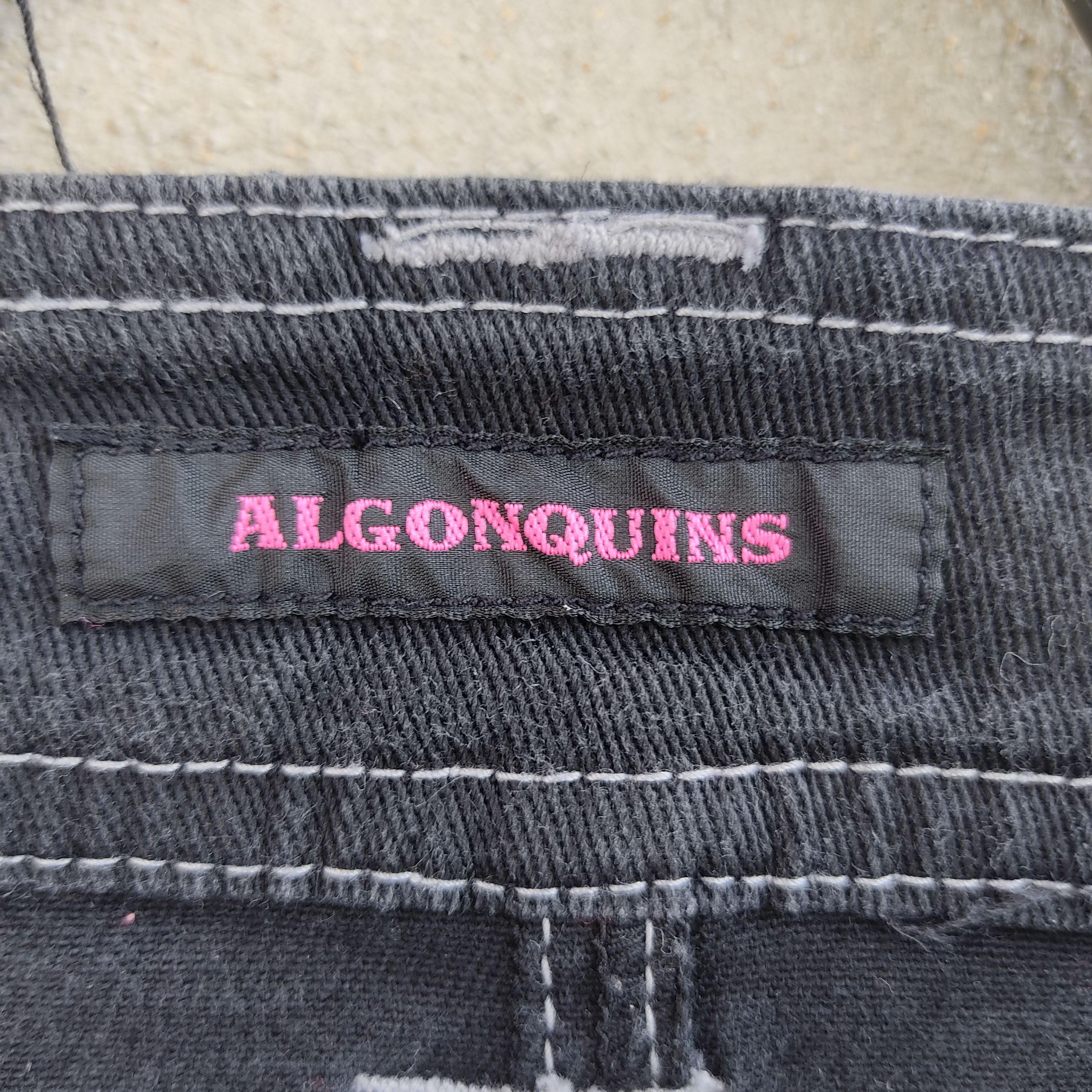 Japanese Brand Algonquins Seditionaries Skull Patch Stud Multipocket Pant Size US 30 / EU 46 - 12 Thumbnail
