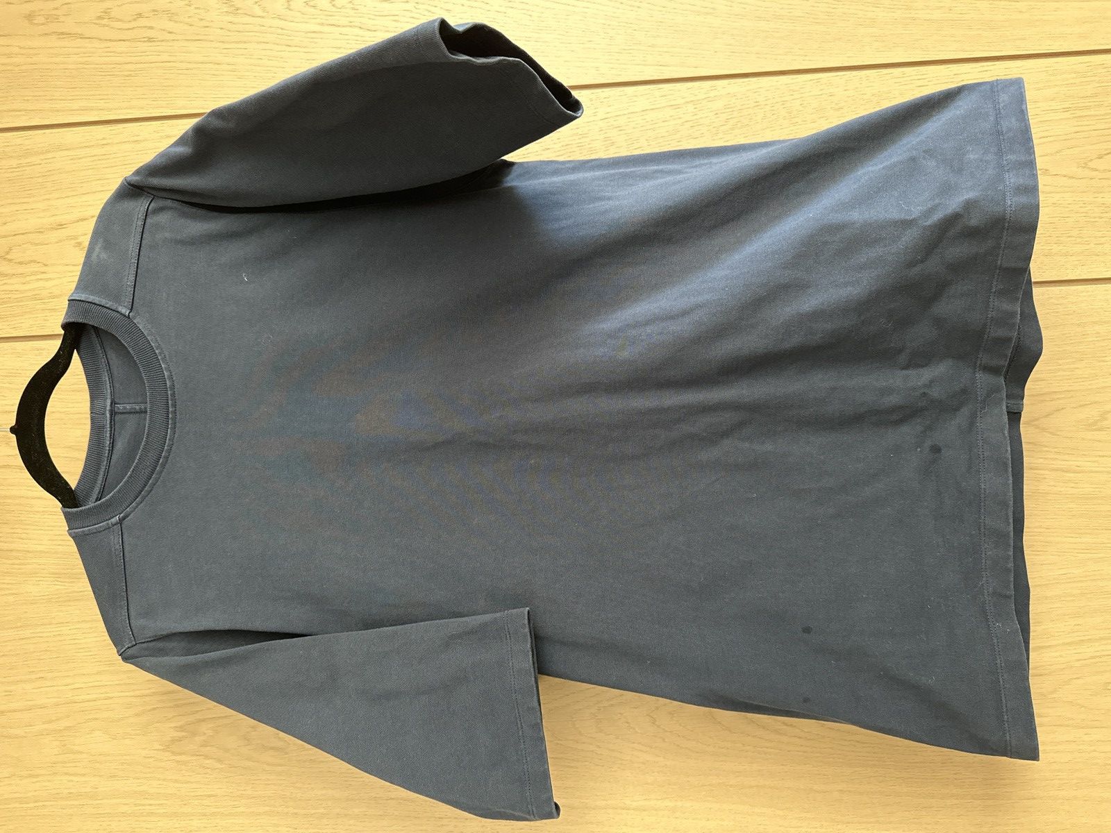 image of Rick Owens Oversized Jumbo Tee in Navy, Men's (Size Large)