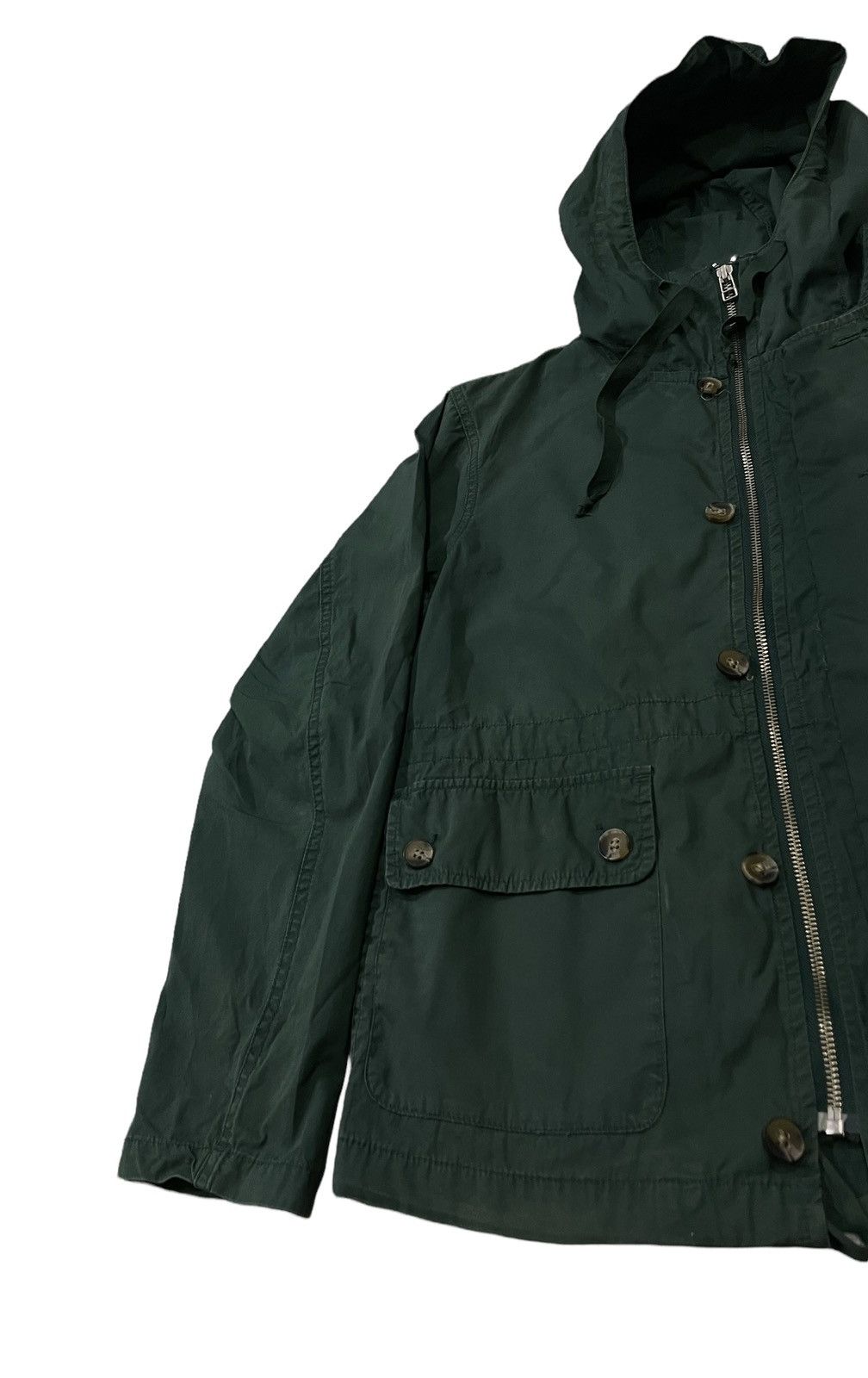 White Mountaineering AW2014 White Mountaineering Green Tactical Hoodie Jacket Size US S / EU 44-46 / 1 - 12 Thumbnail