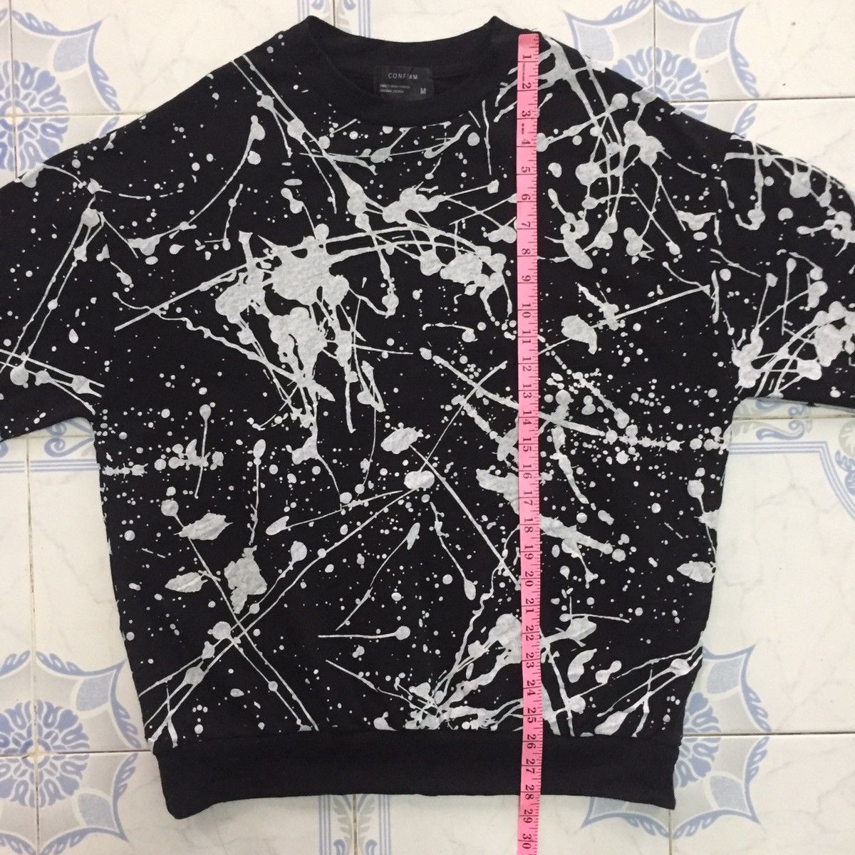 Japanese Brand Confirm Sweatshirt Fullprint Painted Style Size US M / EU 48-50 / 2 - 16 Thumbnail