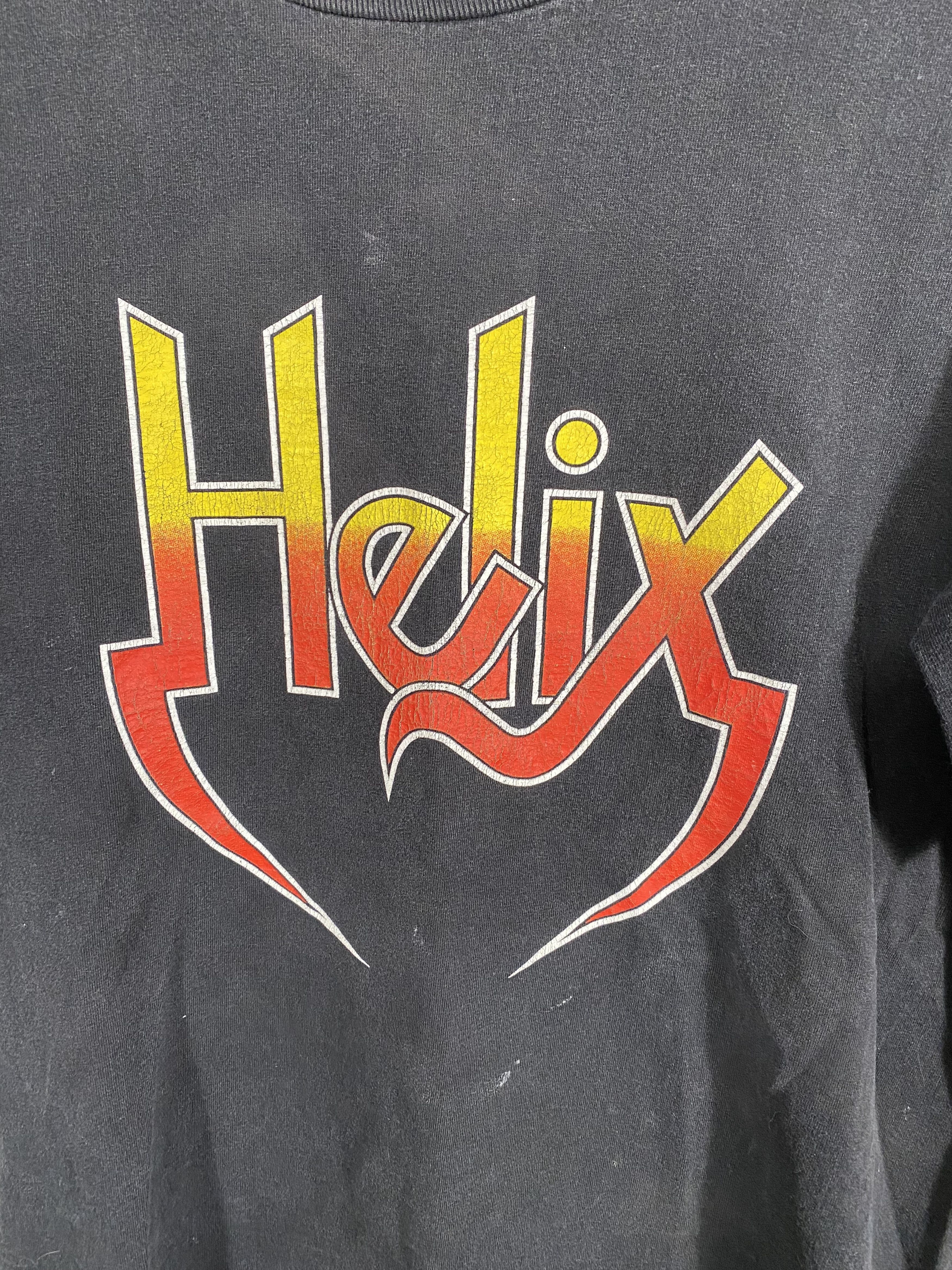 Vintage Vintage Helix Rock You Band Tshirt Size US M / EU 48-50 / 2 - 3 Thumbnail