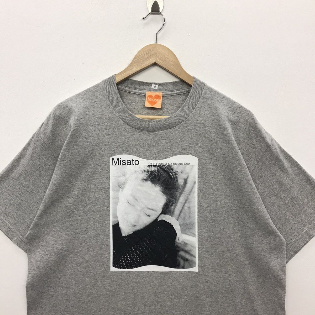 Band Tees × Vintage *Rare!! Vintage 1998 Japanese Singer Tee Misato Watanabe Size US XL / EU 56 / 4 - 2 Thumbnail