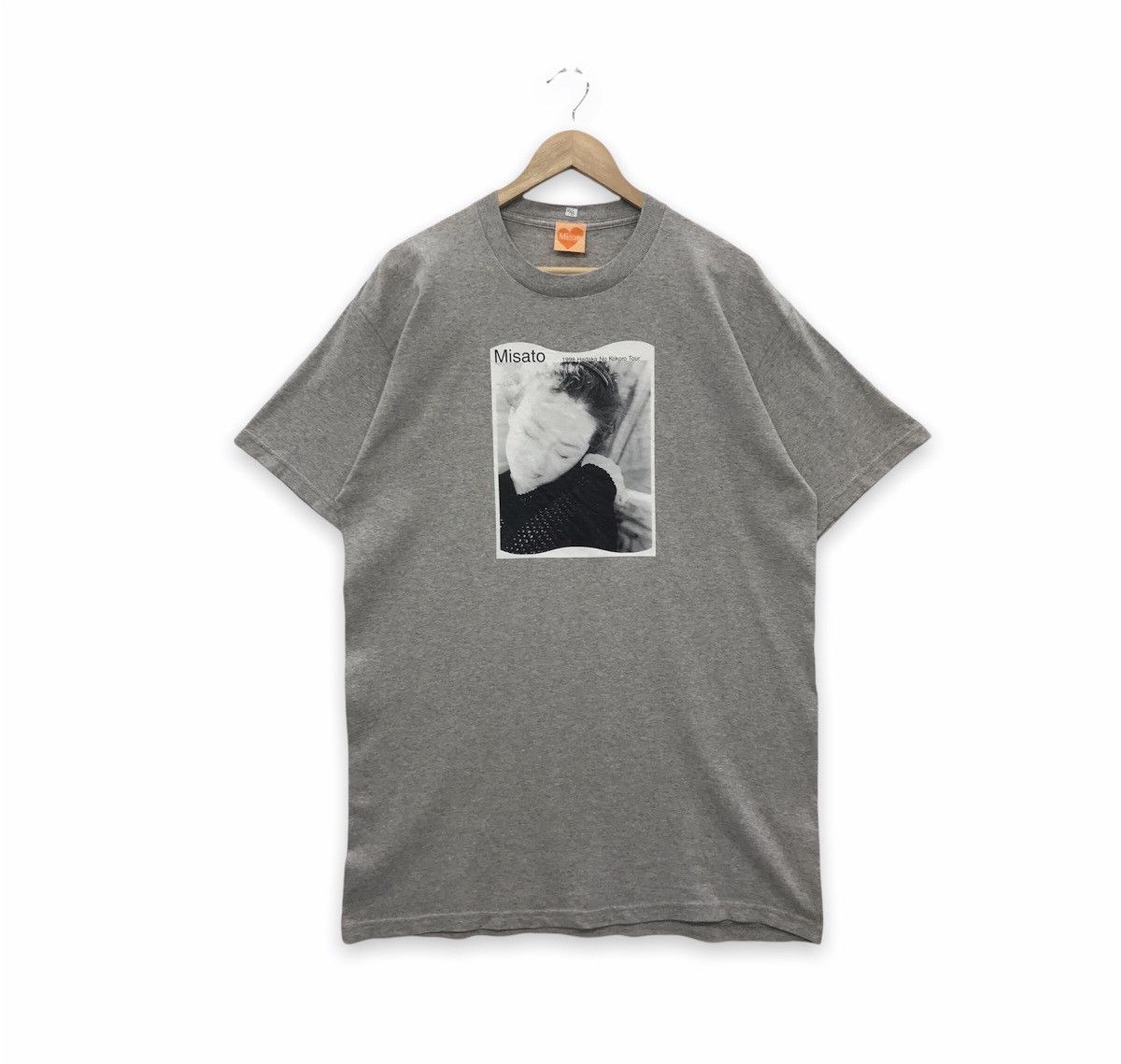 Band Tees × Vintage *Rare!! Vintage 1998 Japanese Singer Tee Misato Watanabe Size US XL / EU 56 / 4 - 1 Thumbnail
