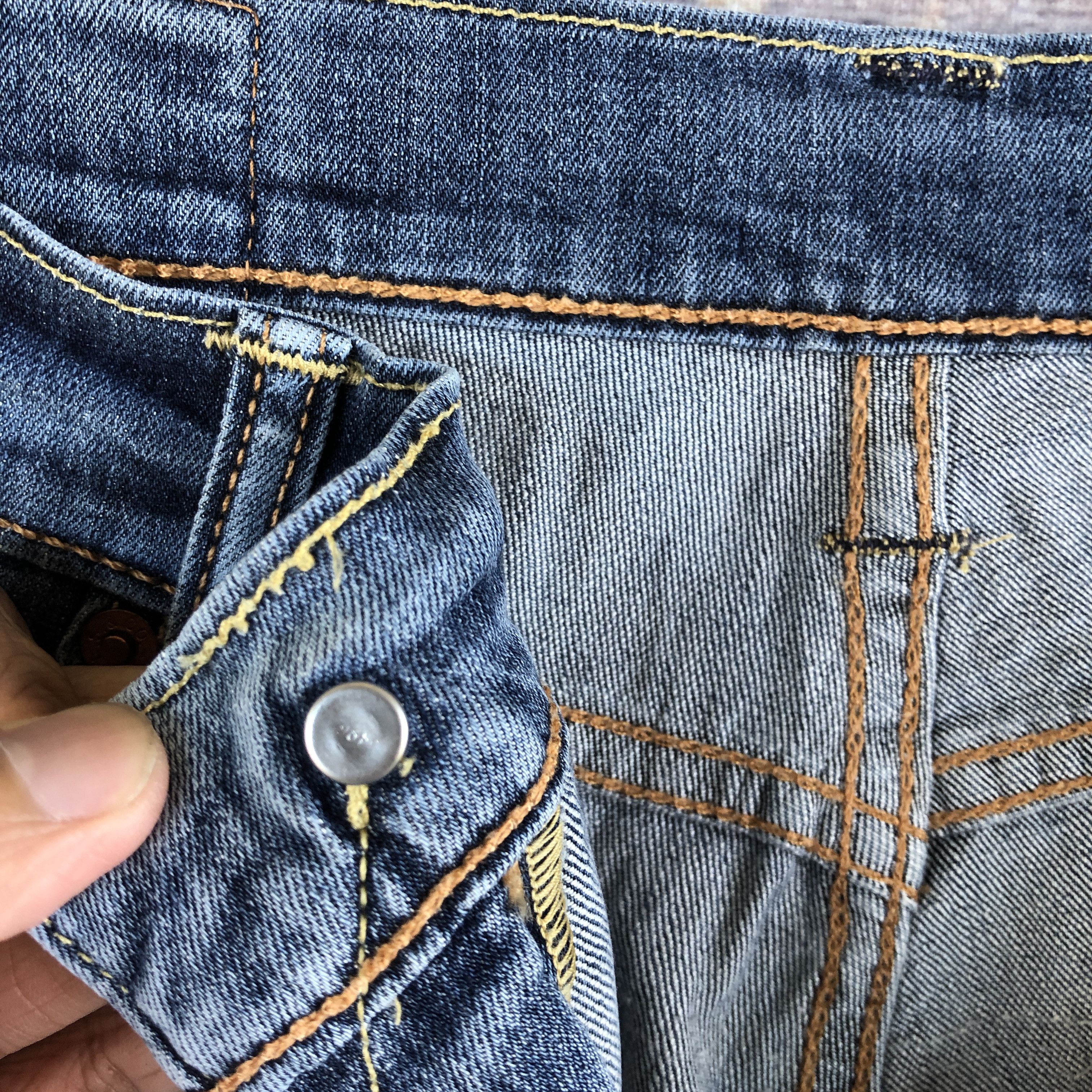 Levi's × Vintage Vintage Levis 511 Jeans Levi's Slim Tapered Baggy Denim Size 28" / US 6 / IT 42 - 7 Thumbnail