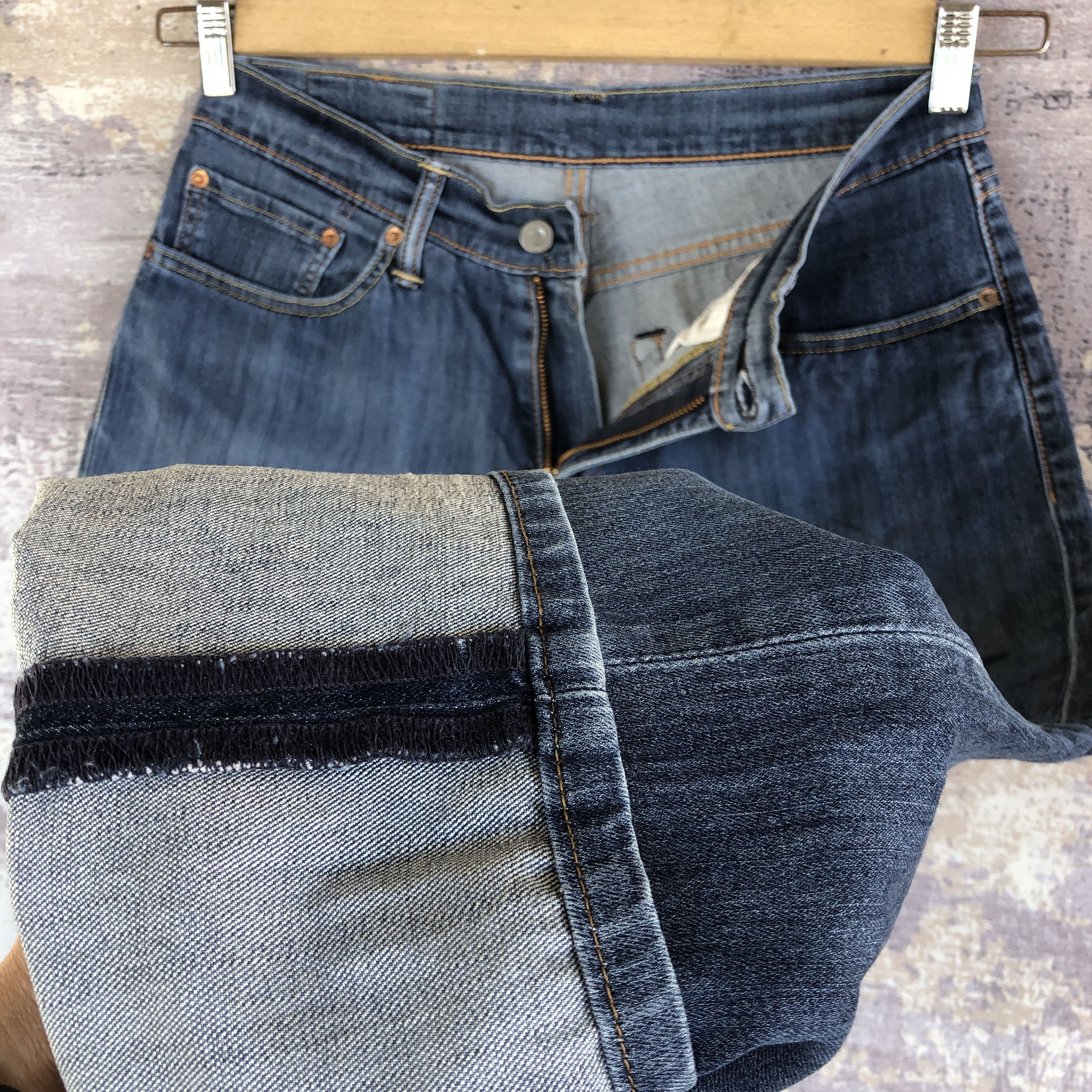 Levi's × Vintage Vintage Levis 511 Jeans Levi's Slim Tapered Baggy Denim Size 28" / US 6 / IT 42 - 8 Thumbnail
