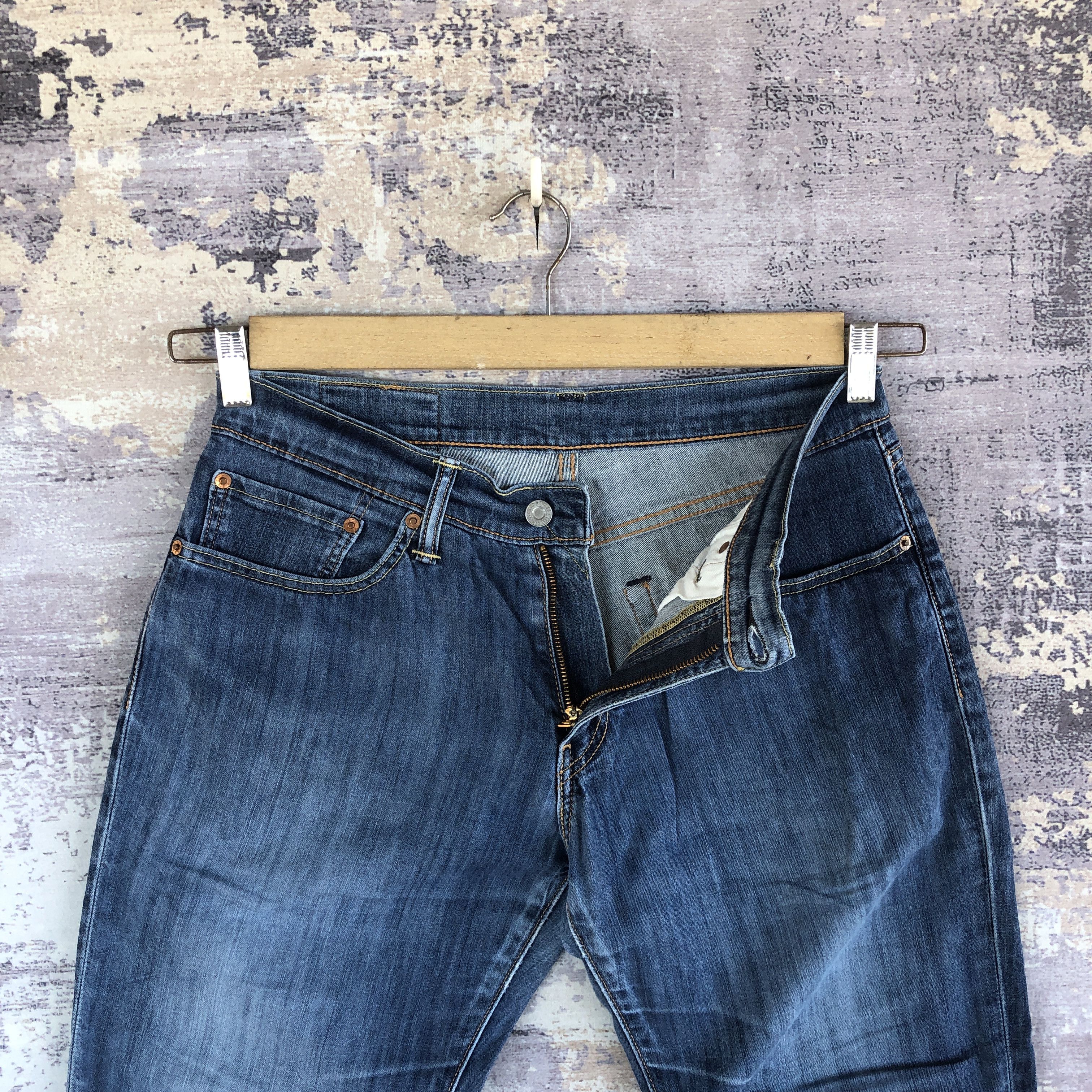 Levi's × Vintage Vintage Levis 511 Jeans Levi's Slim Tapered Baggy Denim Size 28" / US 6 / IT 42 - 6 Thumbnail