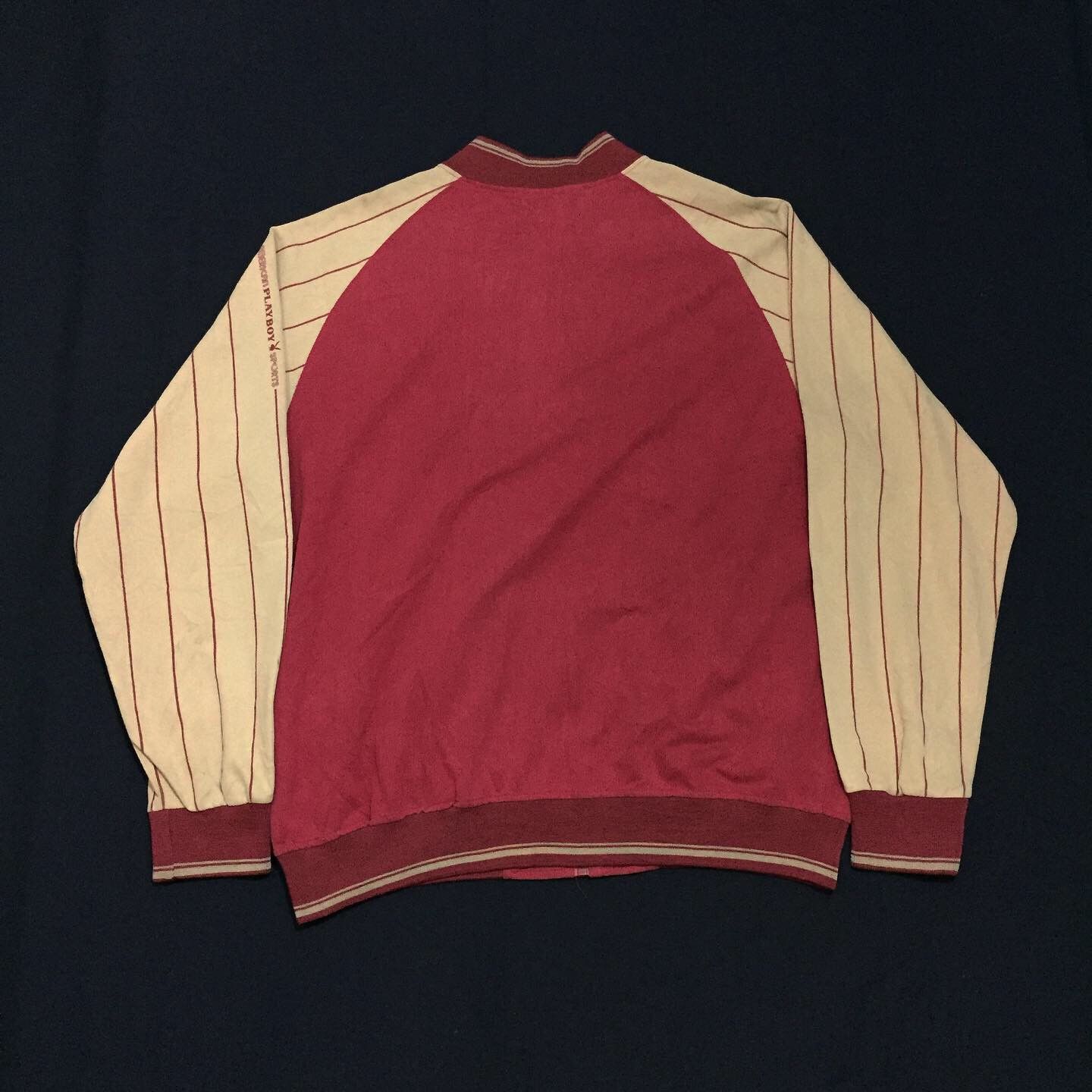Playboy Vintage 90s PLAYBOY Bomber Jacket Size US L / EU 52-54 / 3 - 3 Thumbnail