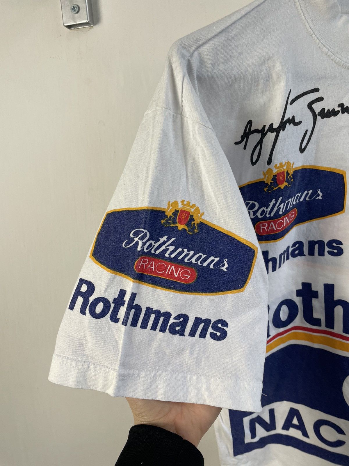 Formula 1 × Japanese Brand Vintage Renault Rothmans F1 Racing T-Shirt Size US M / EU 48-50 / 2 - 5 Thumbnail