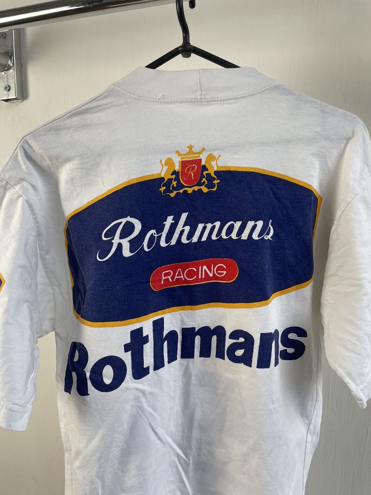 Formula 1 × Japanese Brand Vintage Renault Rothmans F1 Racing T-Shirt Size US M / EU 48-50 / 2 - 4 Thumbnail