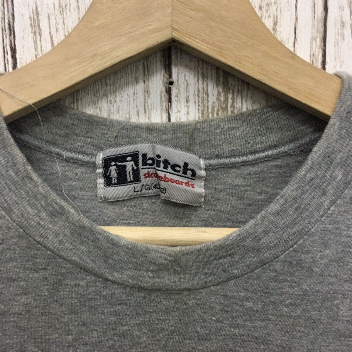 Vintage *🔥BITCH skateboard 90s tees Size US M / EU 48-50 / 2 - 8 Thumbnail