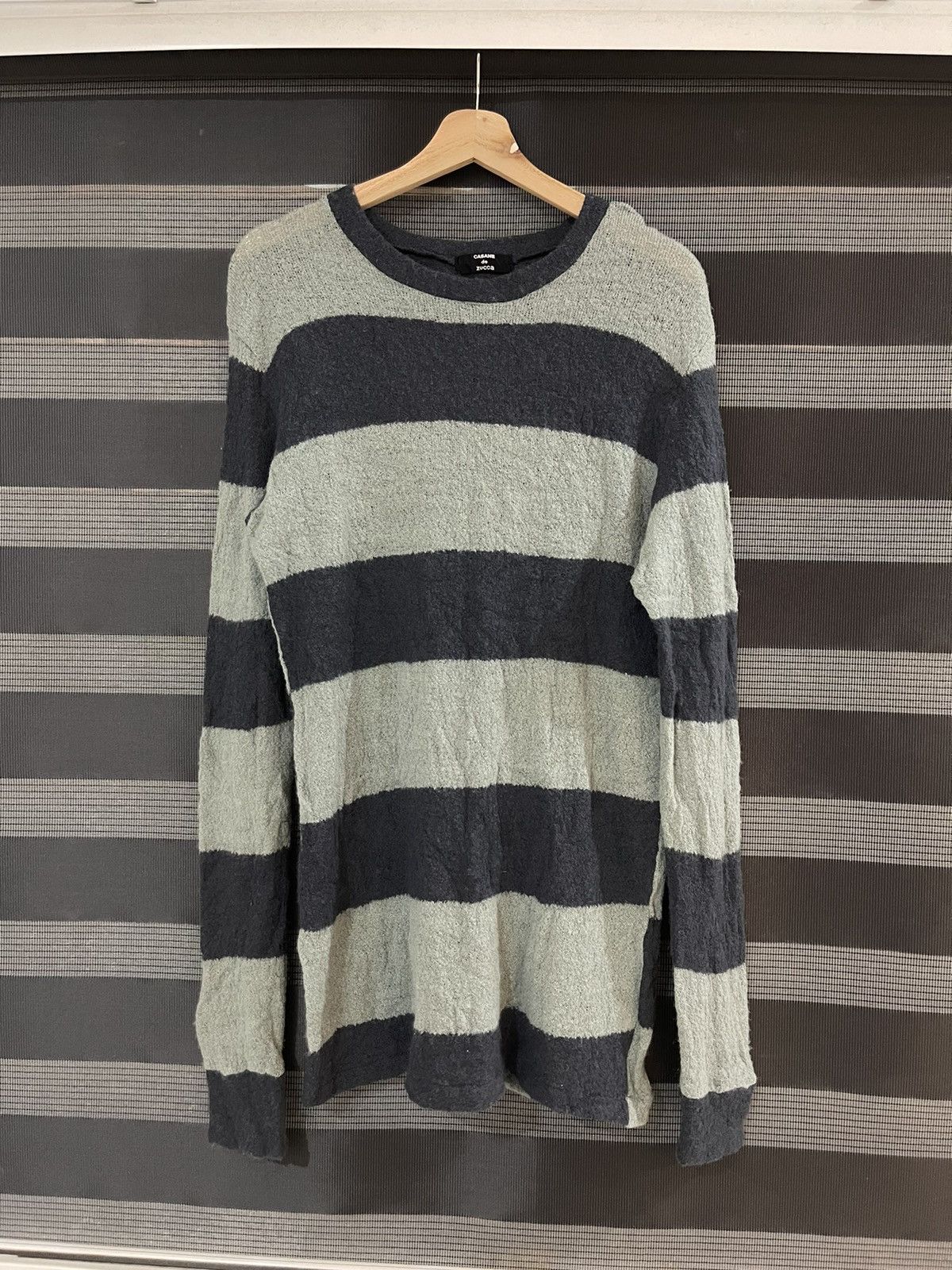 CABANE de ZUCCa × Designer × Issey Miyake Zucca by Issey Miyake Wool Sweater Size US M / EU 48-50 / 2 - 1 Thumbnail