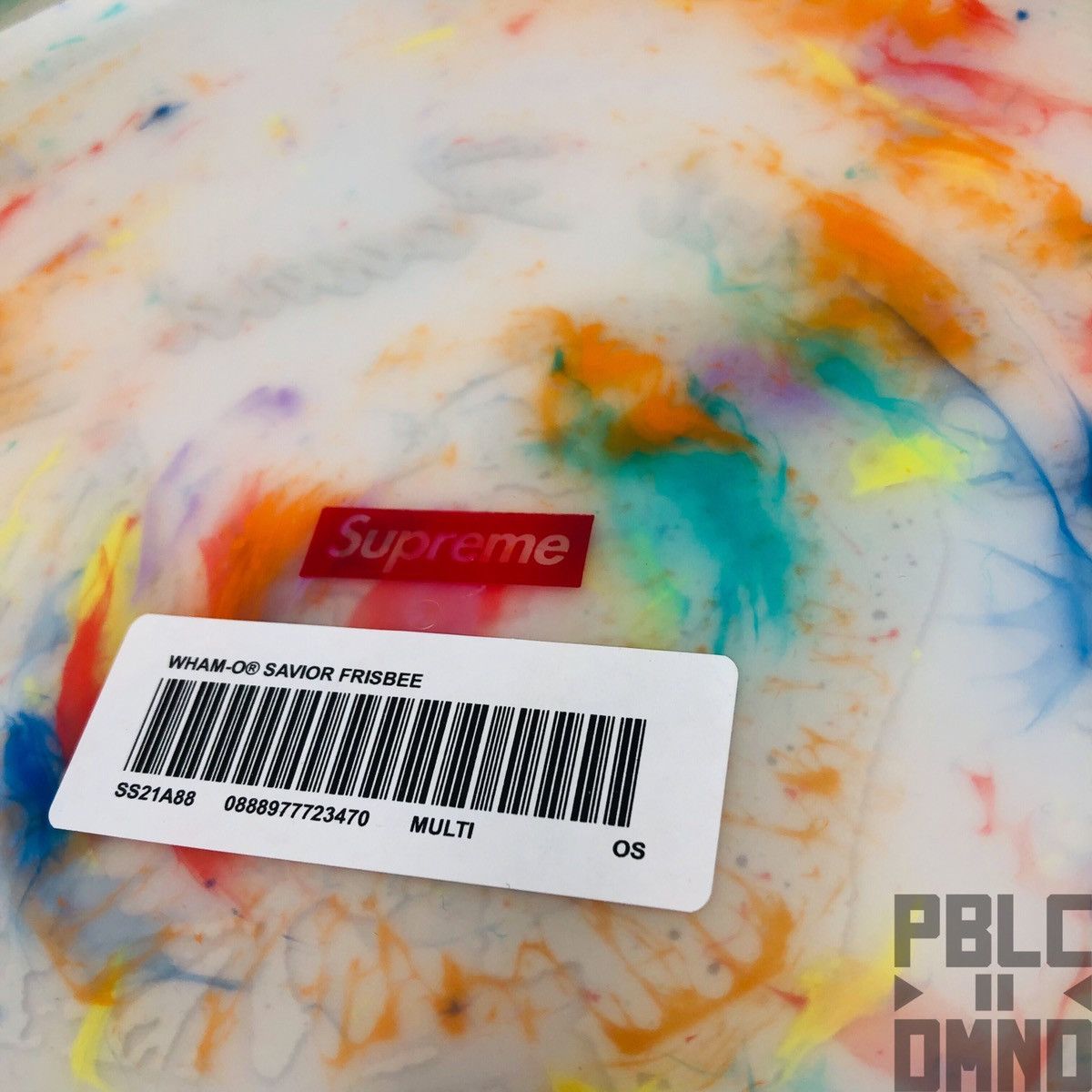 Supreme Supreme Wham-O Savior Frisbee Multicolor Size ONE SIZE - 4 Thumbnail