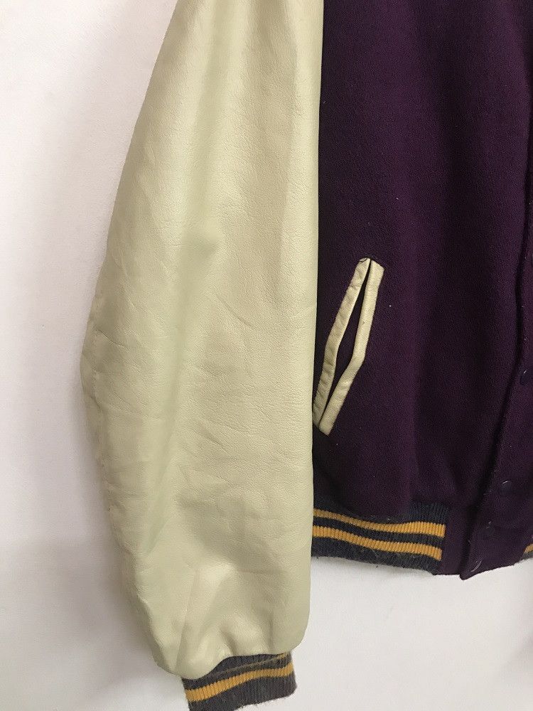 Golden Bear Vintage GOLDEN BEAR Made in USA Leather Sleeve Varsity Size US M / EU 48-50 / 2 - 10 Thumbnail