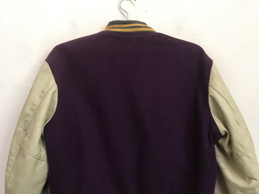 Golden Bear Vintage GOLDEN BEAR Made in USA Leather Sleeve Varsity Size US M / EU 48-50 / 2 - 22 Thumbnail