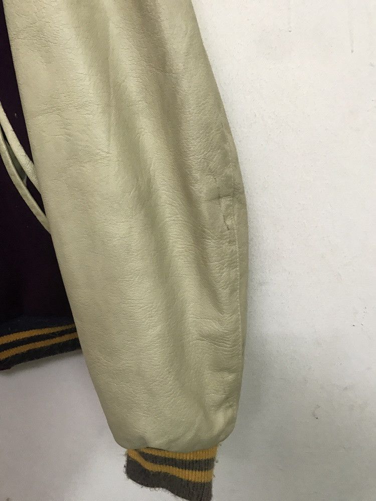 Golden Bear Vintage GOLDEN BEAR Made in USA Leather Sleeve Varsity Size US M / EU 48-50 / 2 - 12 Thumbnail