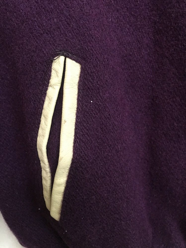 Golden Bear Vintage GOLDEN BEAR Made in USA Leather Sleeve Varsity Size US M / EU 48-50 / 2 - 7 Thumbnail
