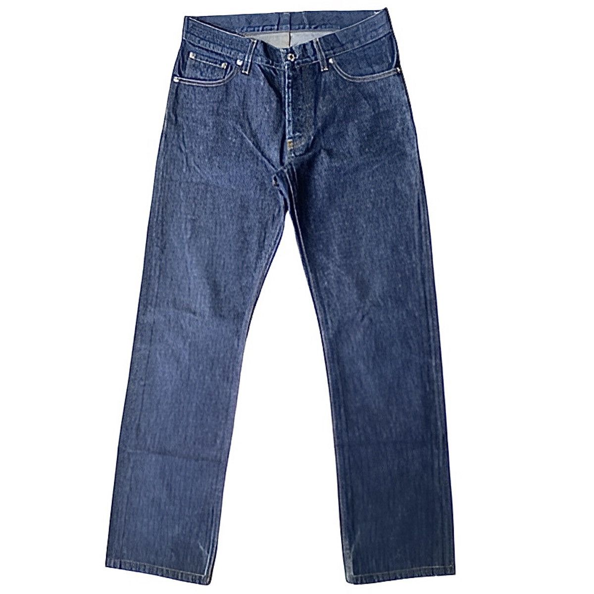 Helmut Lang Helmut Lang Archive SS 1998 Raw Blue Jeans | Grailed