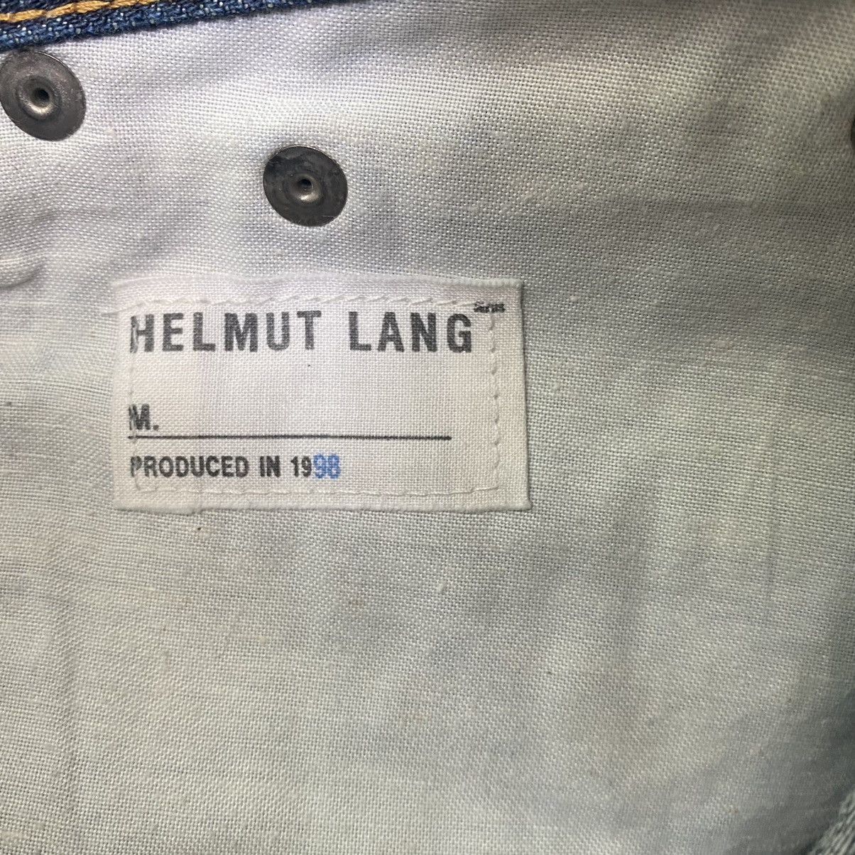Helmut Lang Helmut Lang Archive SS 1998 Raw Blue Jeans Size US 30 / EU 46 - 5 Thumbnail