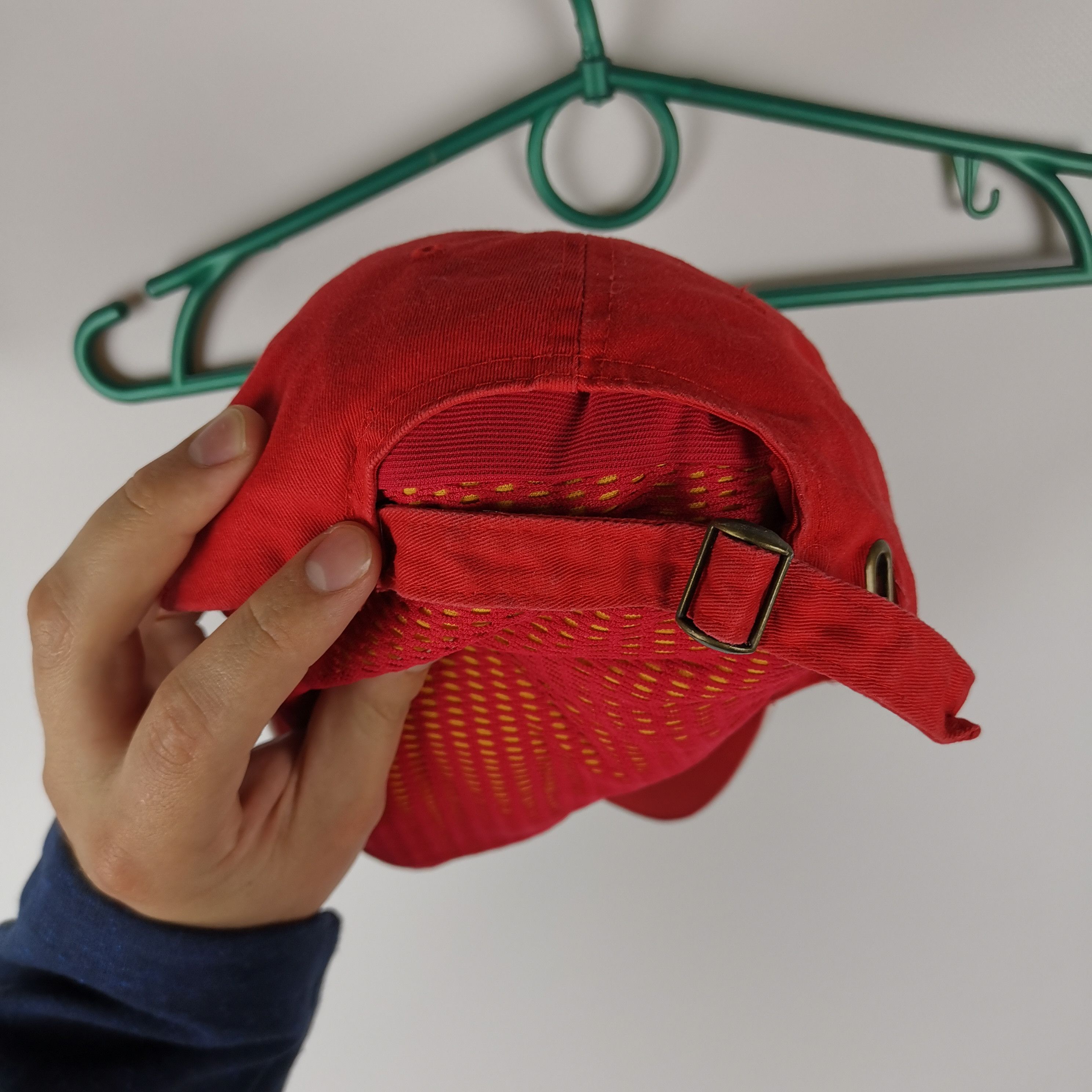 Formula 1 Bridgestone vintage red racing cap Size ONE SIZE - 4 Thumbnail