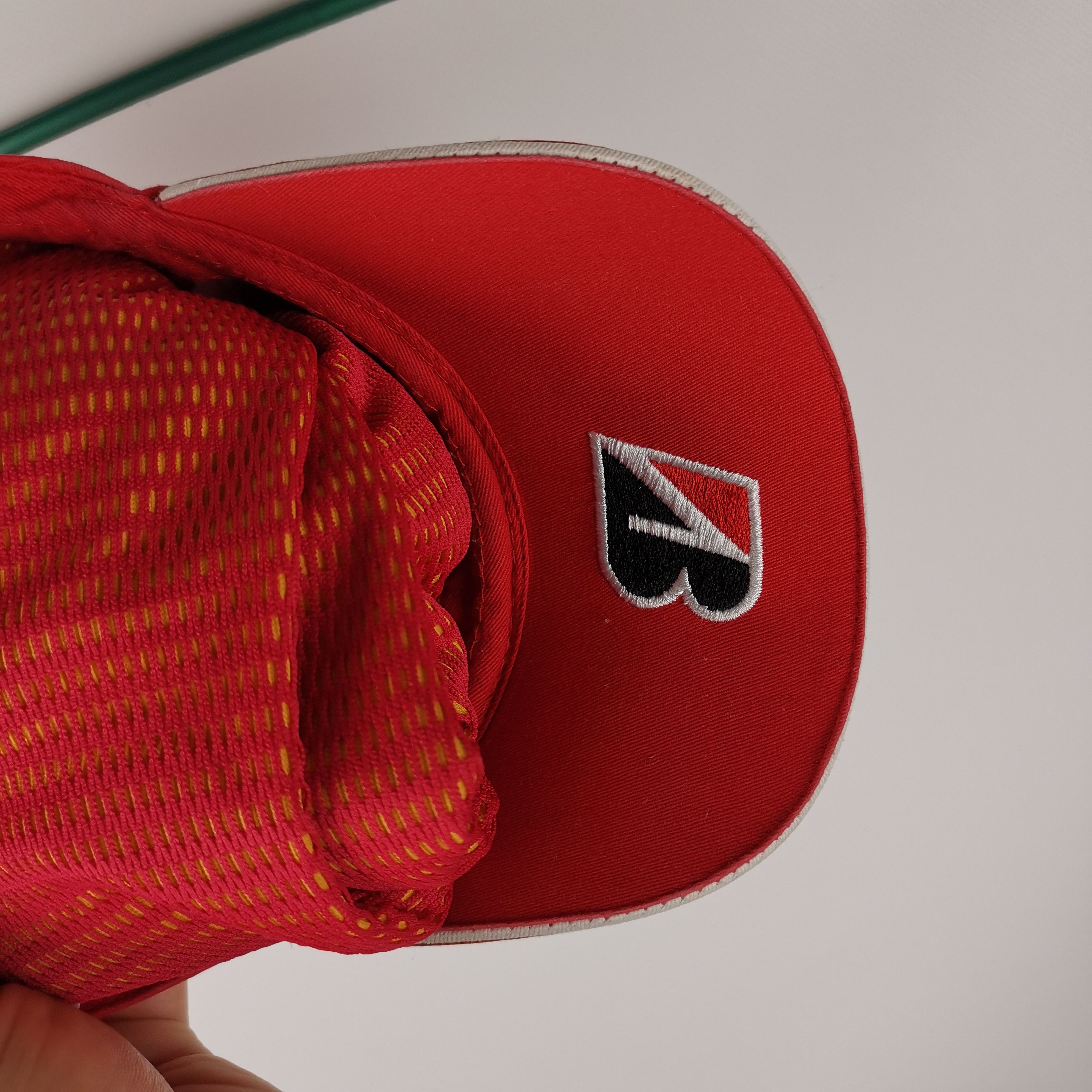 Formula 1 Bridgestone vintage red racing cap Size ONE SIZE - 3 Thumbnail