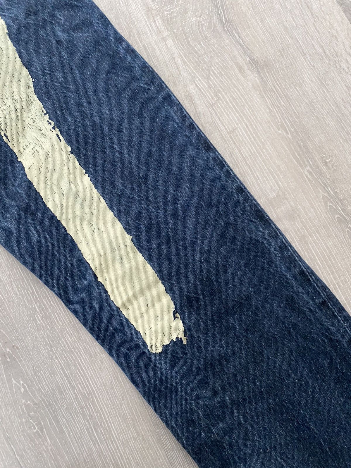 Evisu Evisu jeans daicock vintage selvedge navy white big logo Size US 28 / EU 44 - 7 Thumbnail