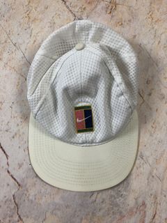 Nike Supreme Court Challenge Hat 90s Vintage White Strapback 