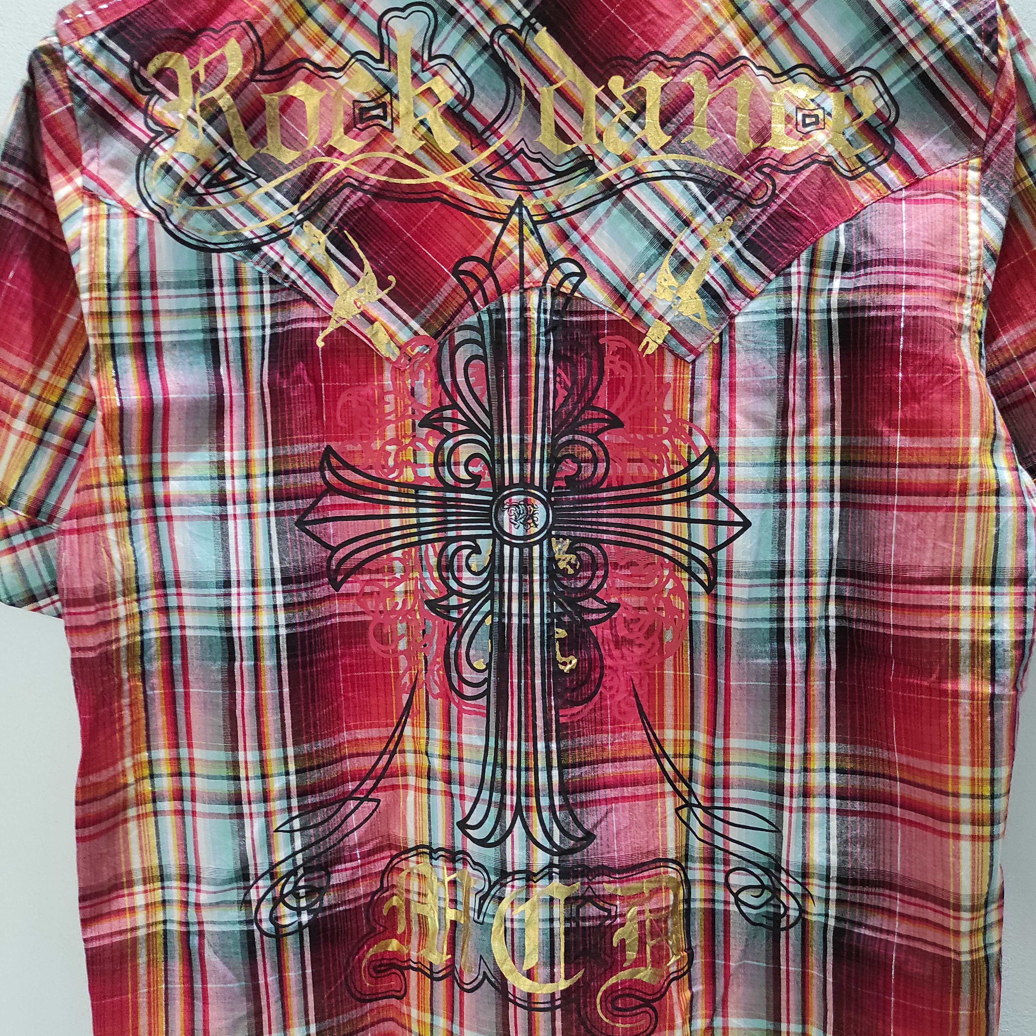 Affliction MCD More Core Division Shirt Chrome Hearts Inspired Size US M / EU 48-50 / 2 - 3 Thumbnail